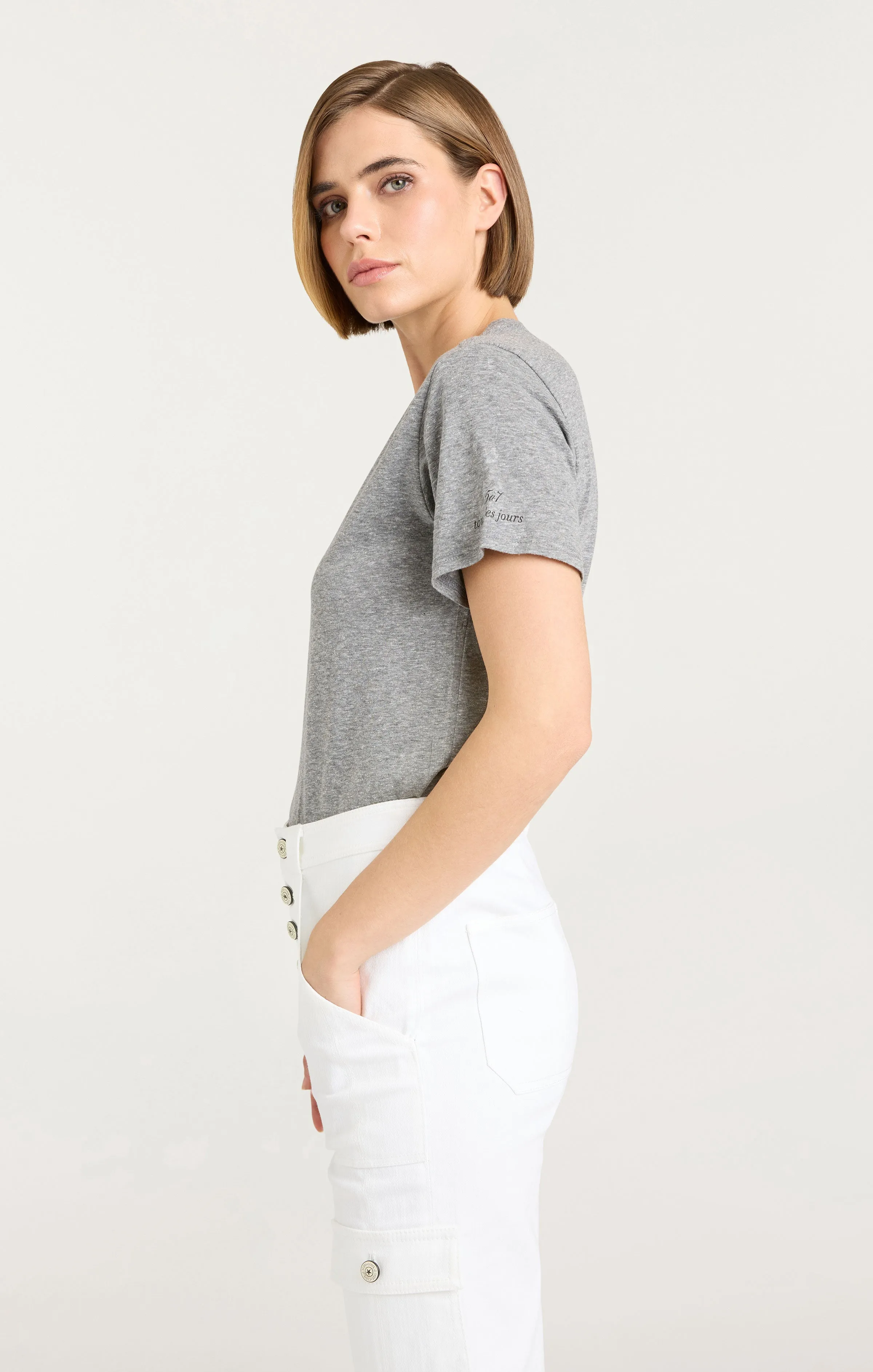 Rhinestone Paris 57 Tee sold by cinq a sept product image thumbnail 4