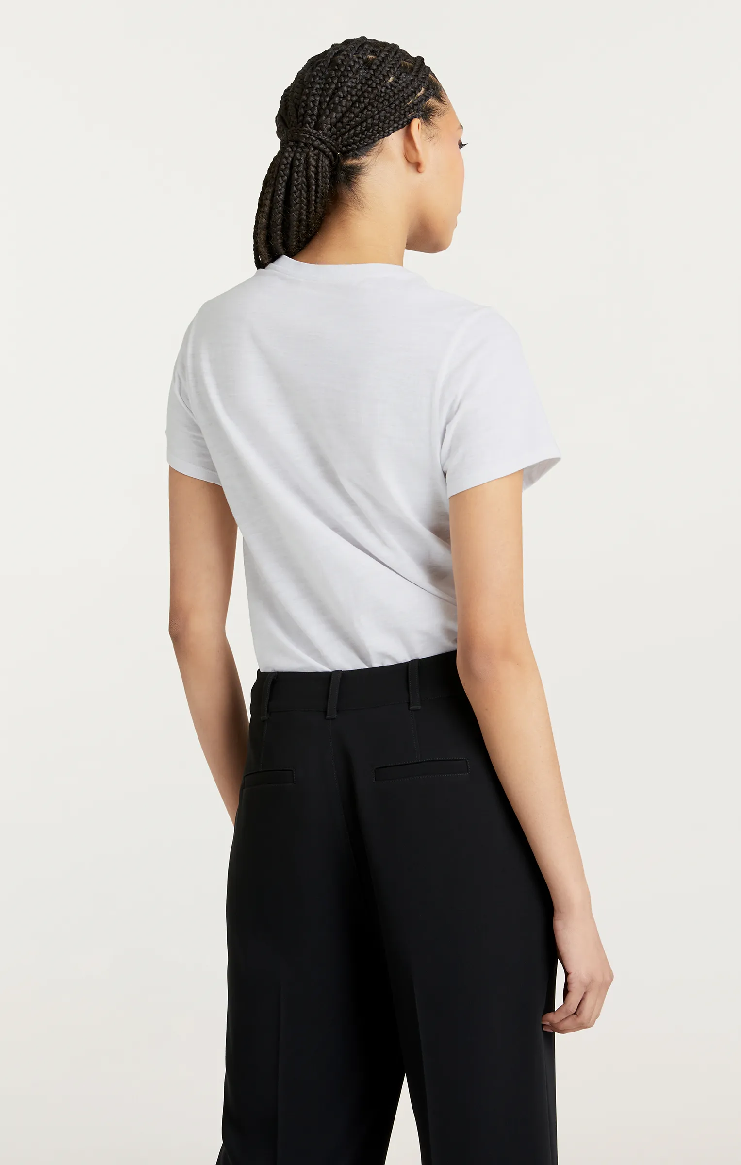 Shrunken Fringe Bonjour Tee sold by cinq a sept product image thumbnail 3