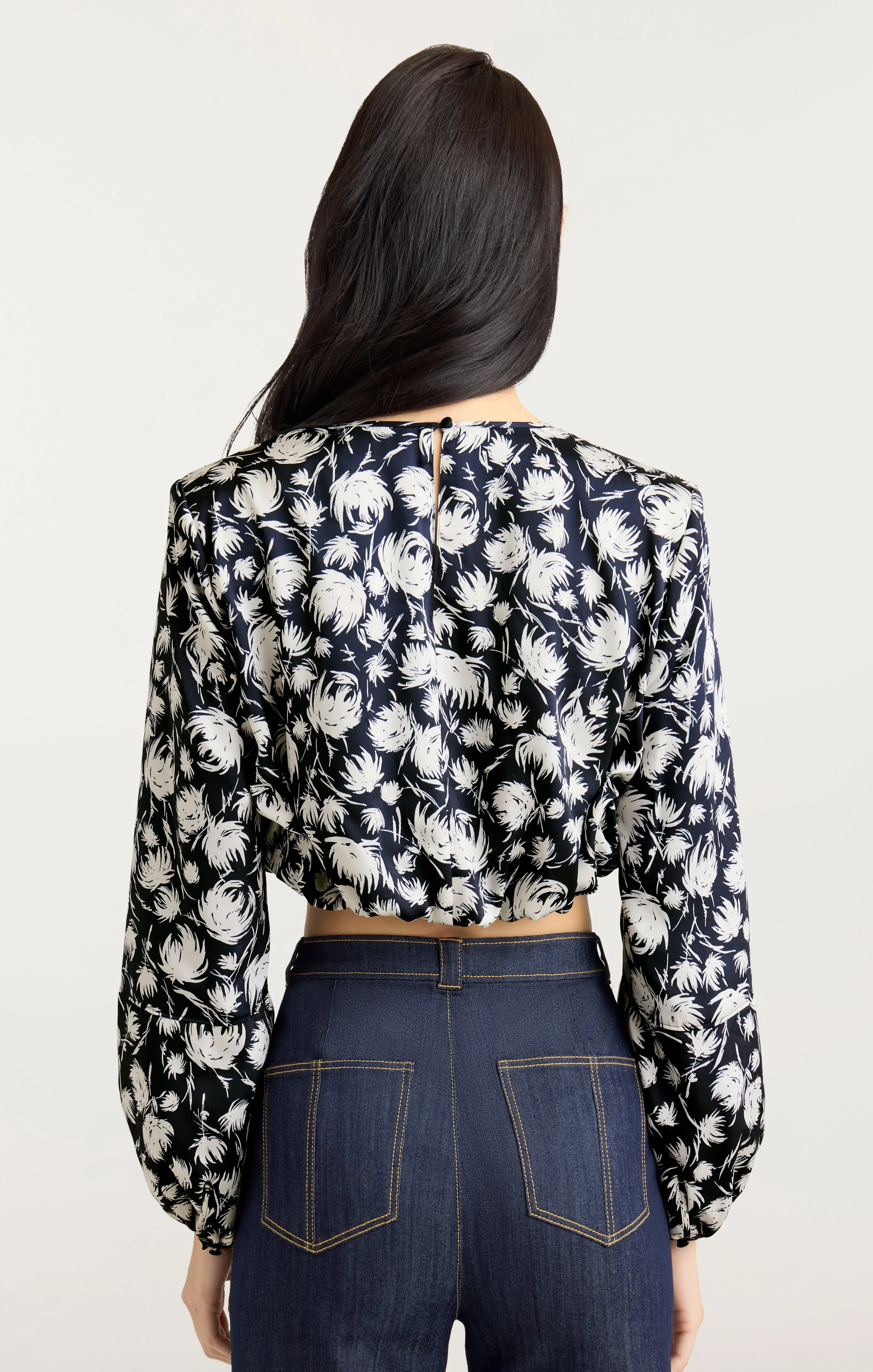 Graphic Floral Kamala Top sold by cinq a sept product image thumbnail 4