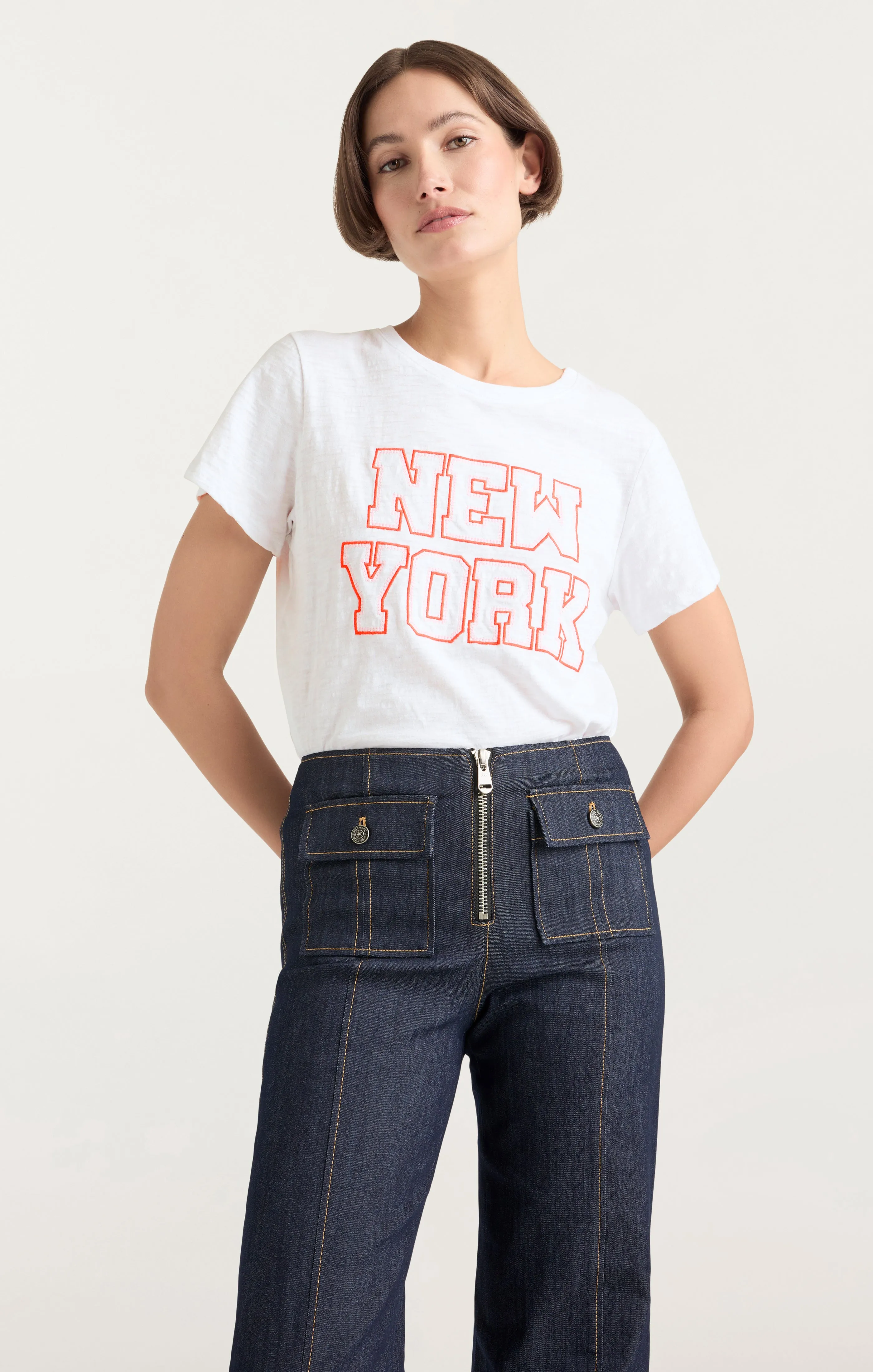 Chainstitch Paris New York Tee sold by cinq a sept product image thumbnail 3