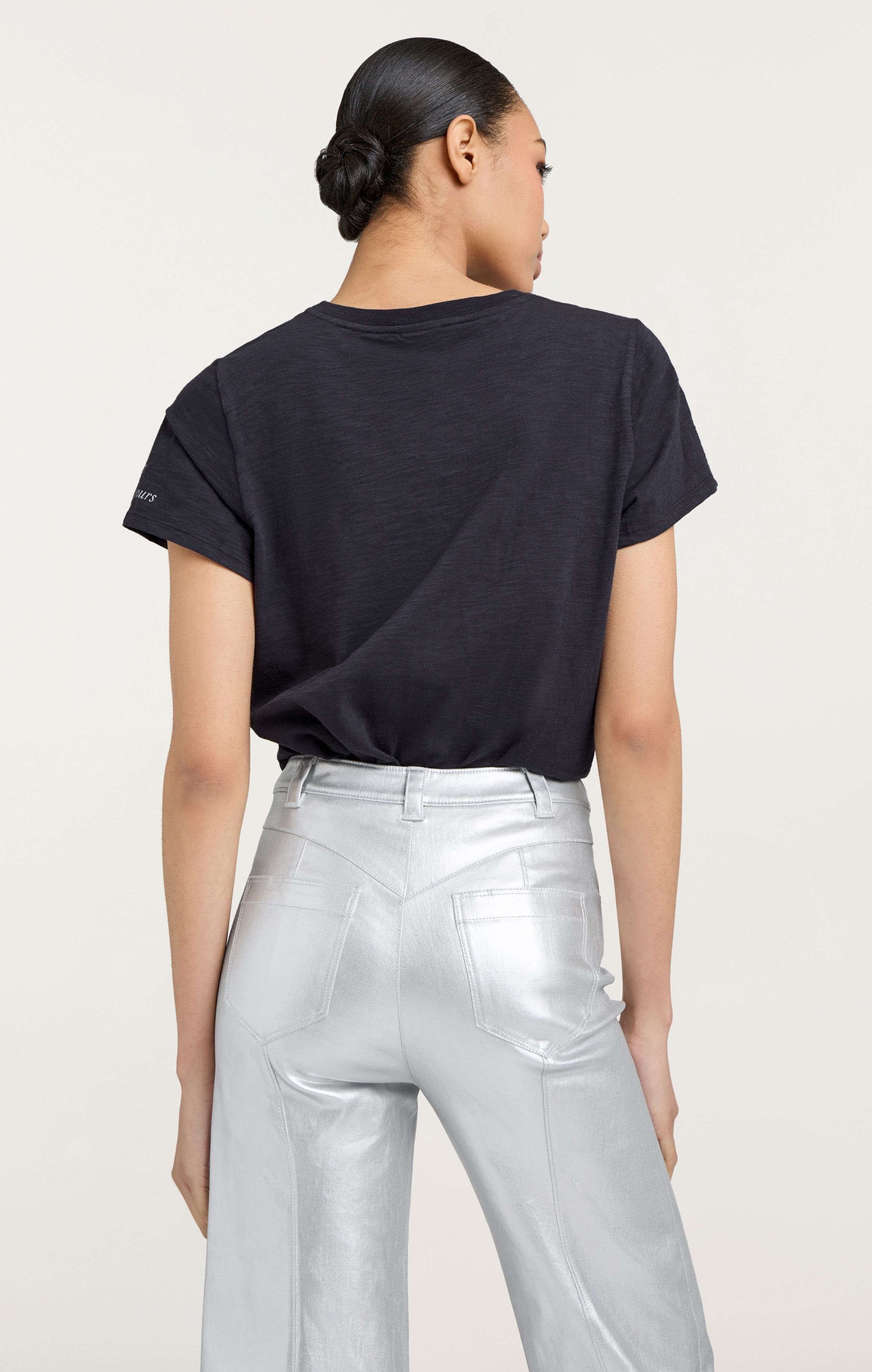 Rhinestone Paris 57 Tee sold by cinq a sept product image thumbnail 3