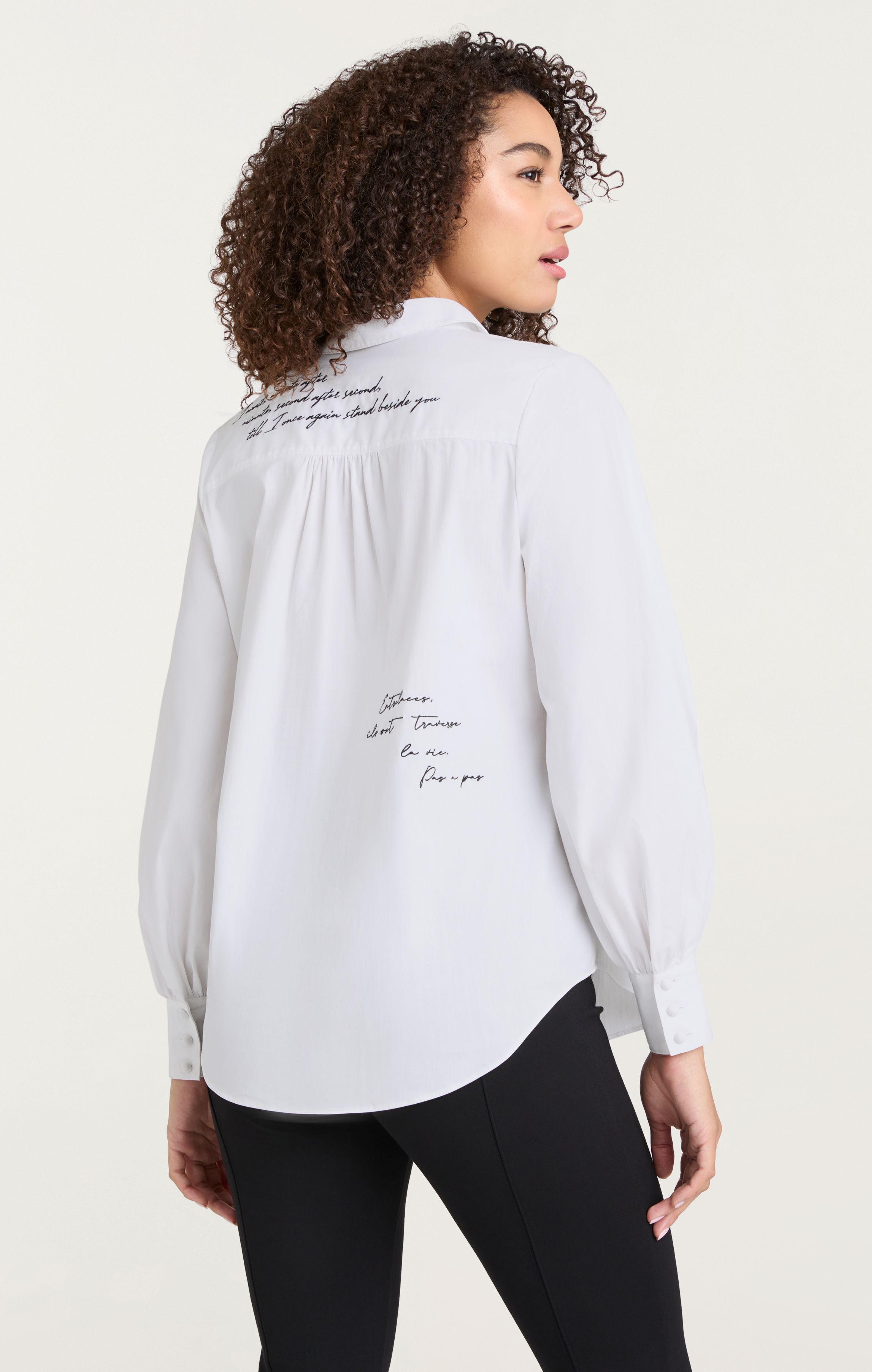 Mon Amour Embroidered Poplin Kandice Top sold by cinq a sept product image thumbnail 4