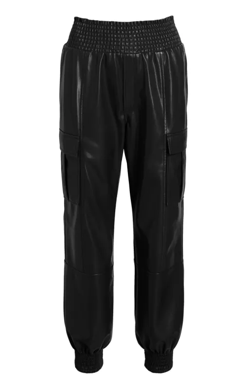 Lite Vegan Leather Jenning Pants sold by cinq a sept