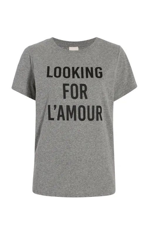 Looking For L'amour Tee sold by cinq a sept