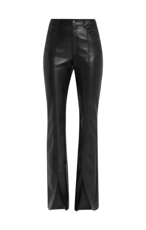 Vegan Leather Shanis Pant sold by cinq a sept