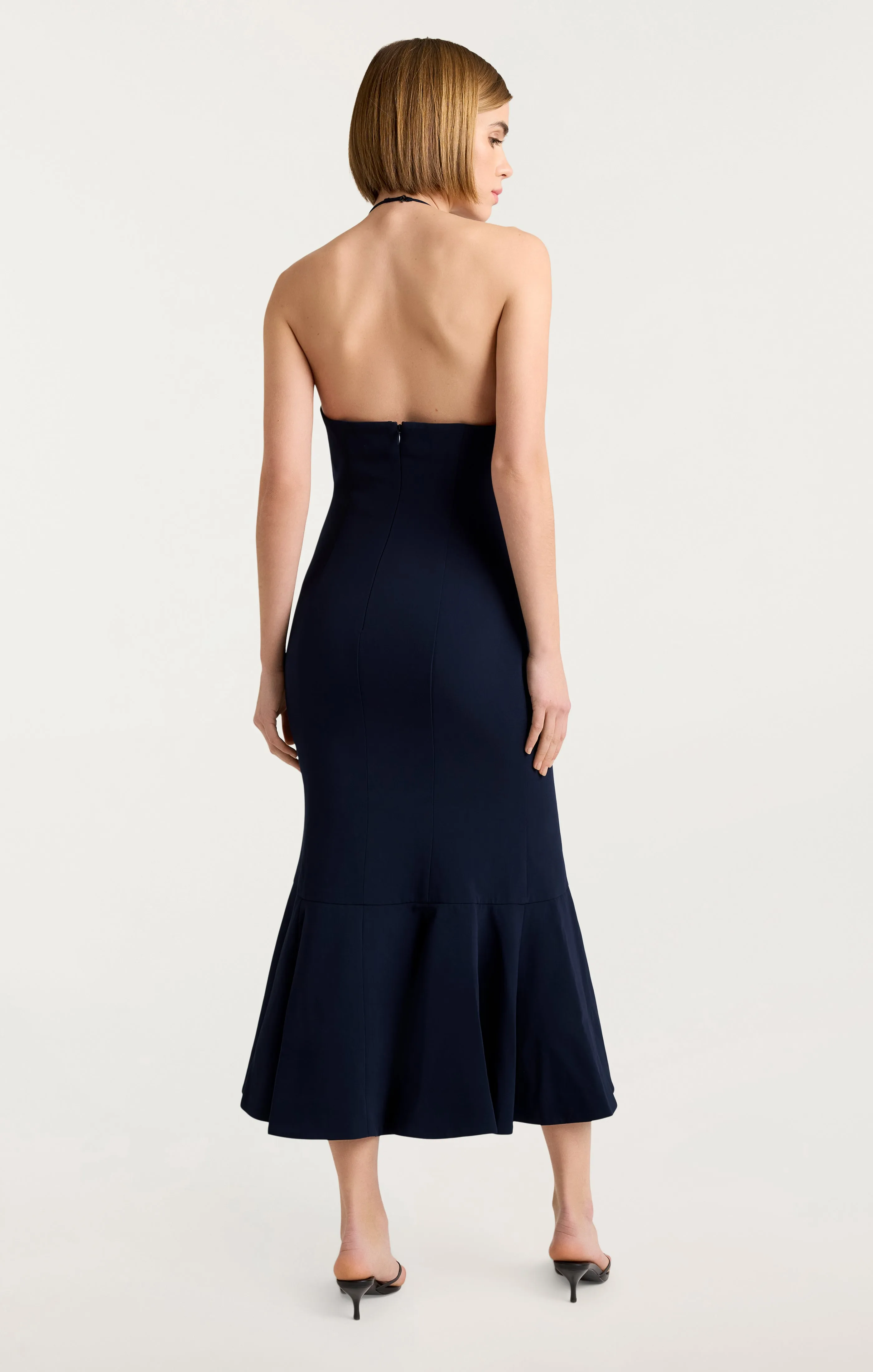 Crepe Flower Jennie Dress sold by cinq a sept product image thumbnail 3