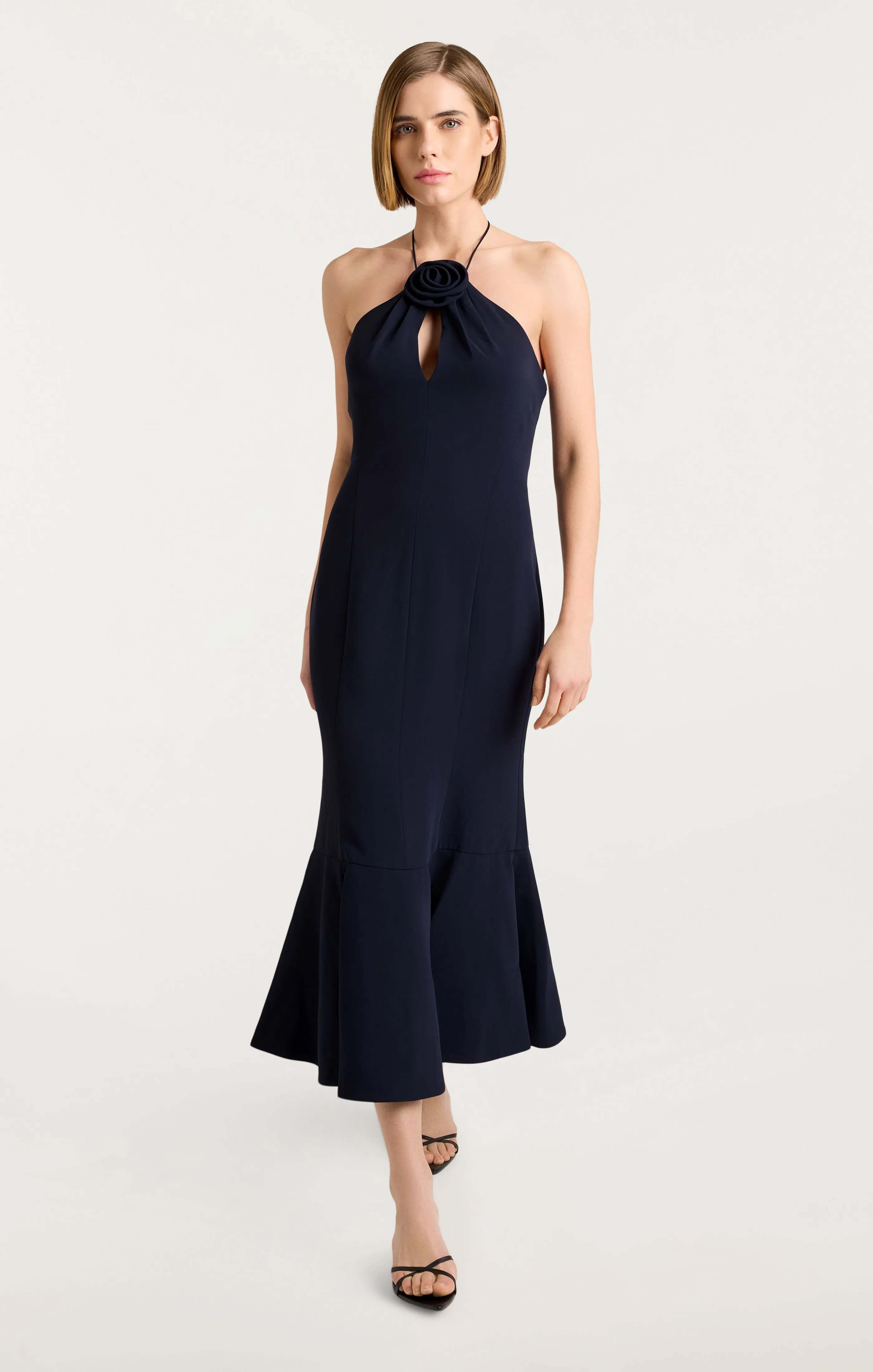 Crepe Flower Jennie Dress sold by cinq a sept product image thumbnail 5