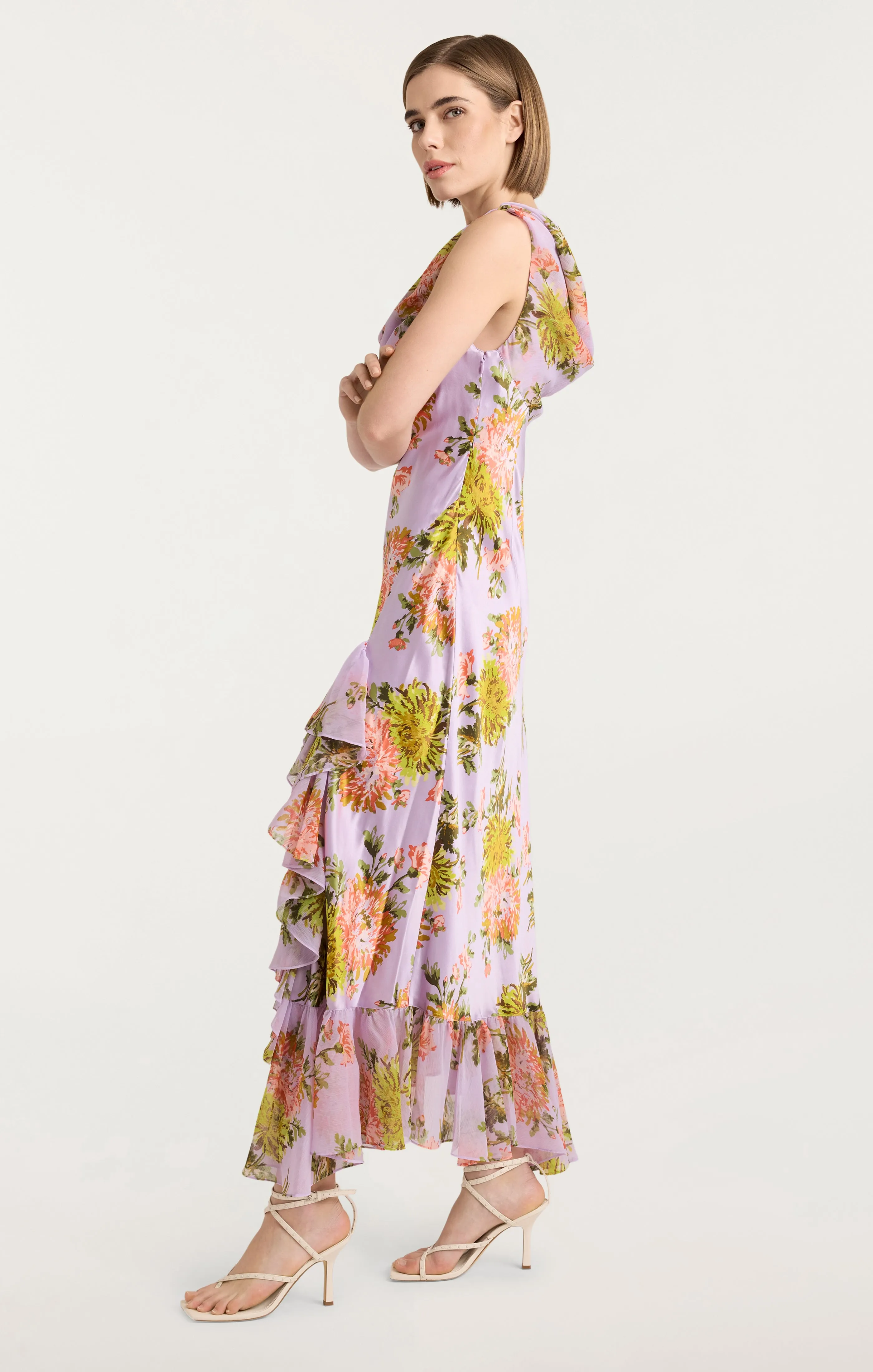 Faded Chrysanthemum Raya Dress sold by cinq a sept product image thumbnail 4