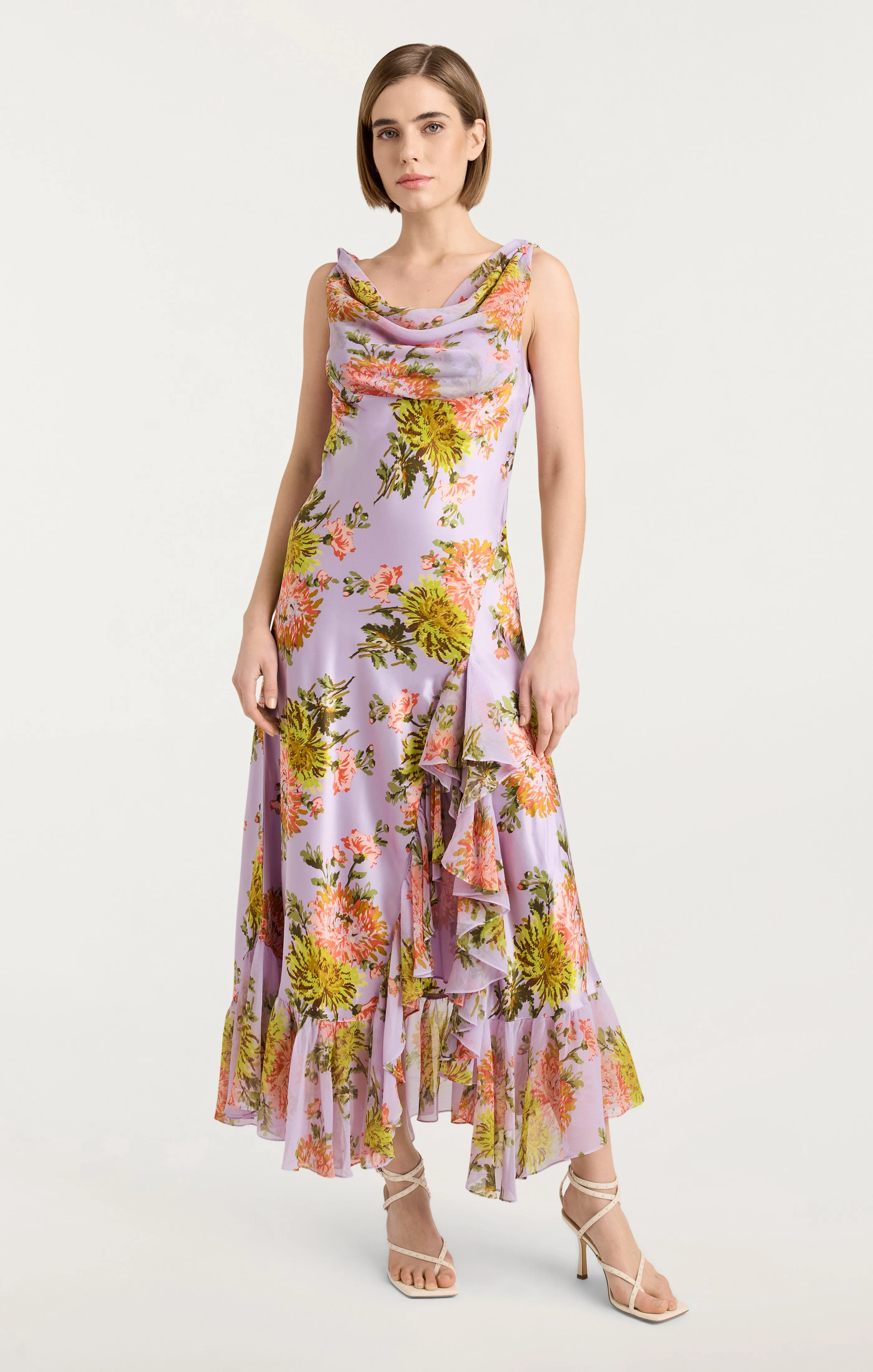 Faded Chrysanthemum Raya Dress sold by cinq a sept product image thumbnail 3