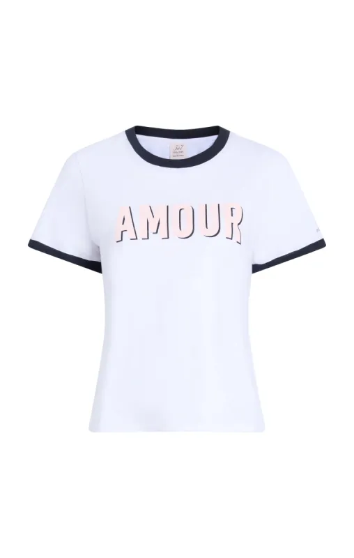 Amour Ringer Tee sold by cinq a sept