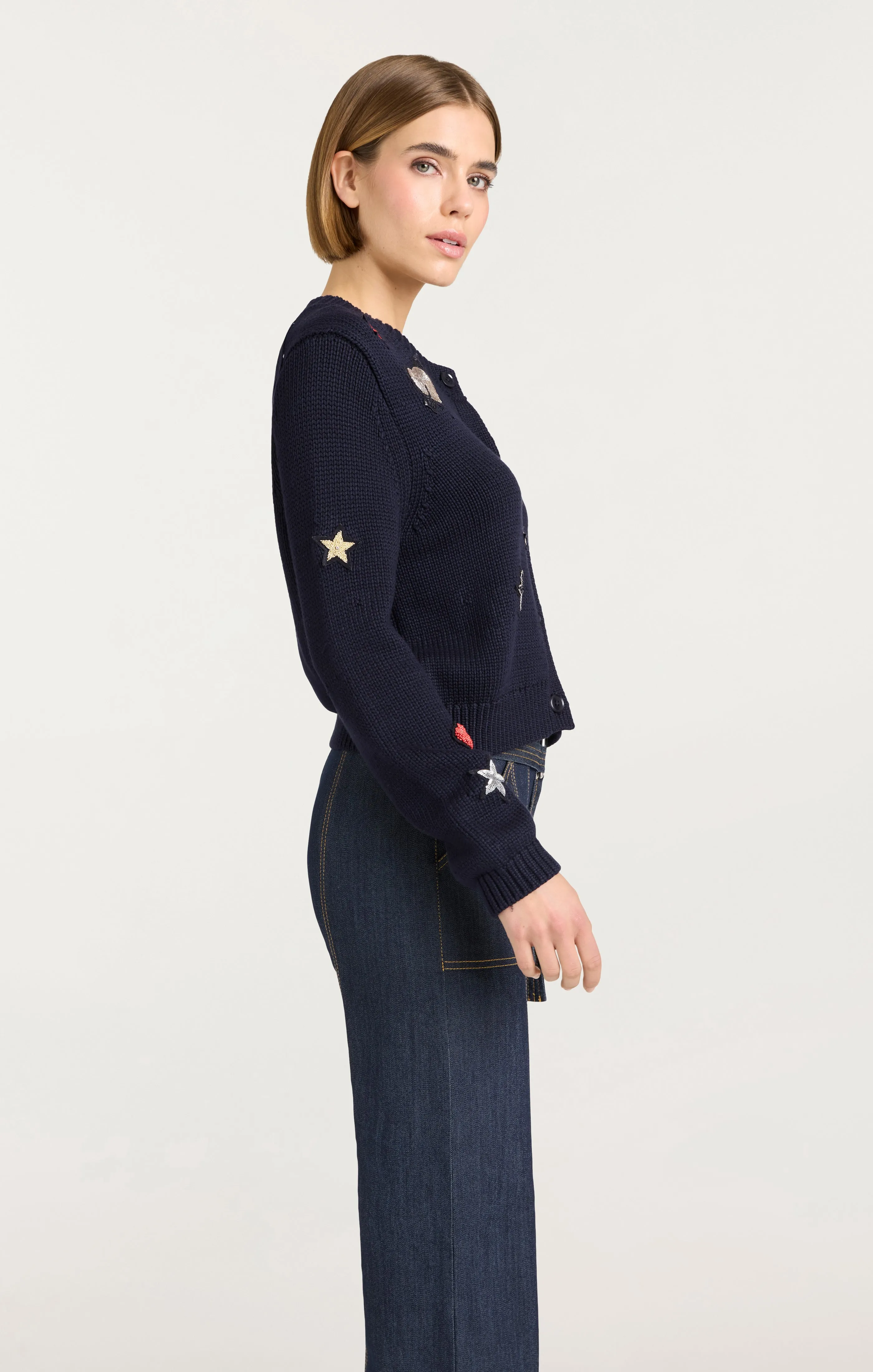 Nebula Embellished Piera Cardigan sold by cinq a sept product image thumbnail 4