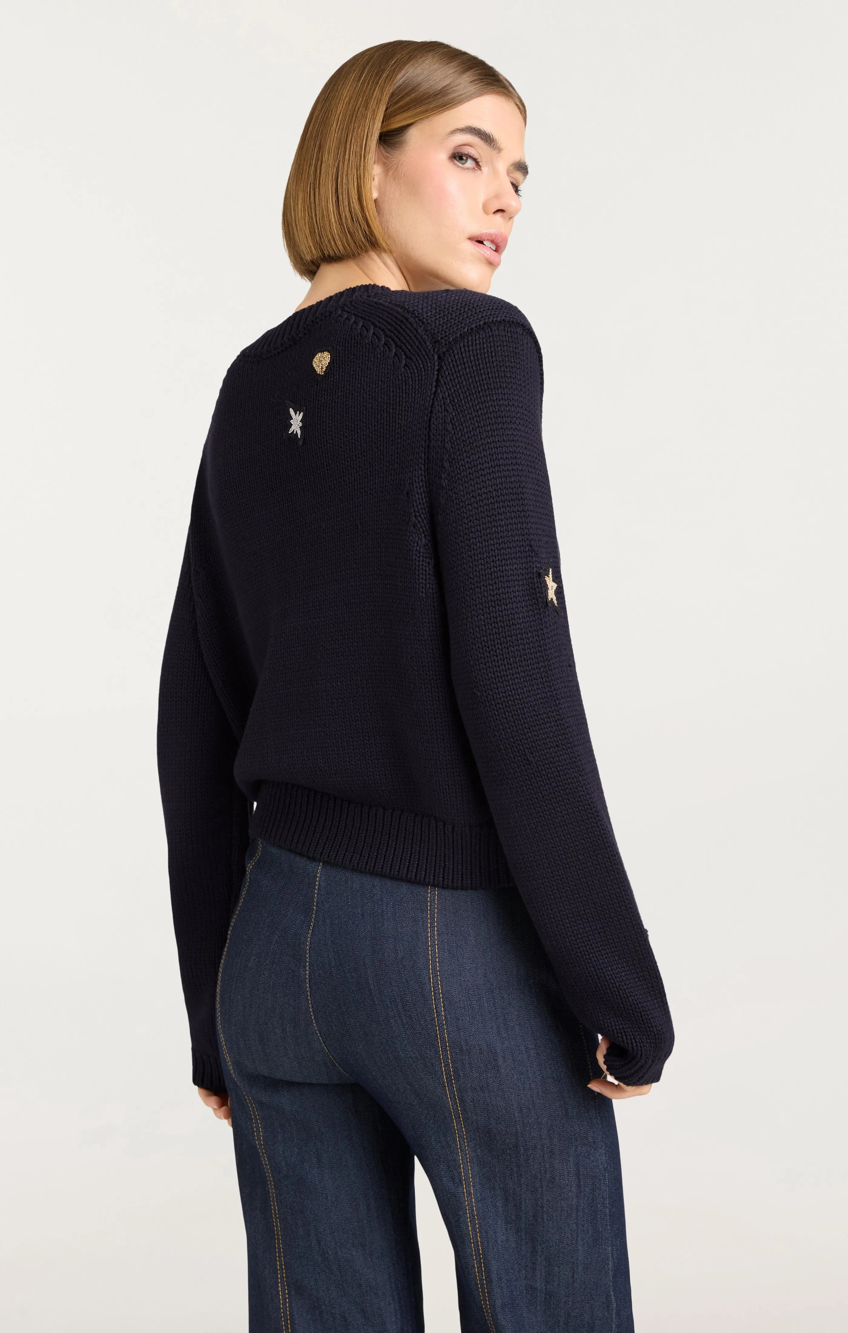 Nebula Embellished Piera Cardigan sold by cinq a sept product image thumbnail 5