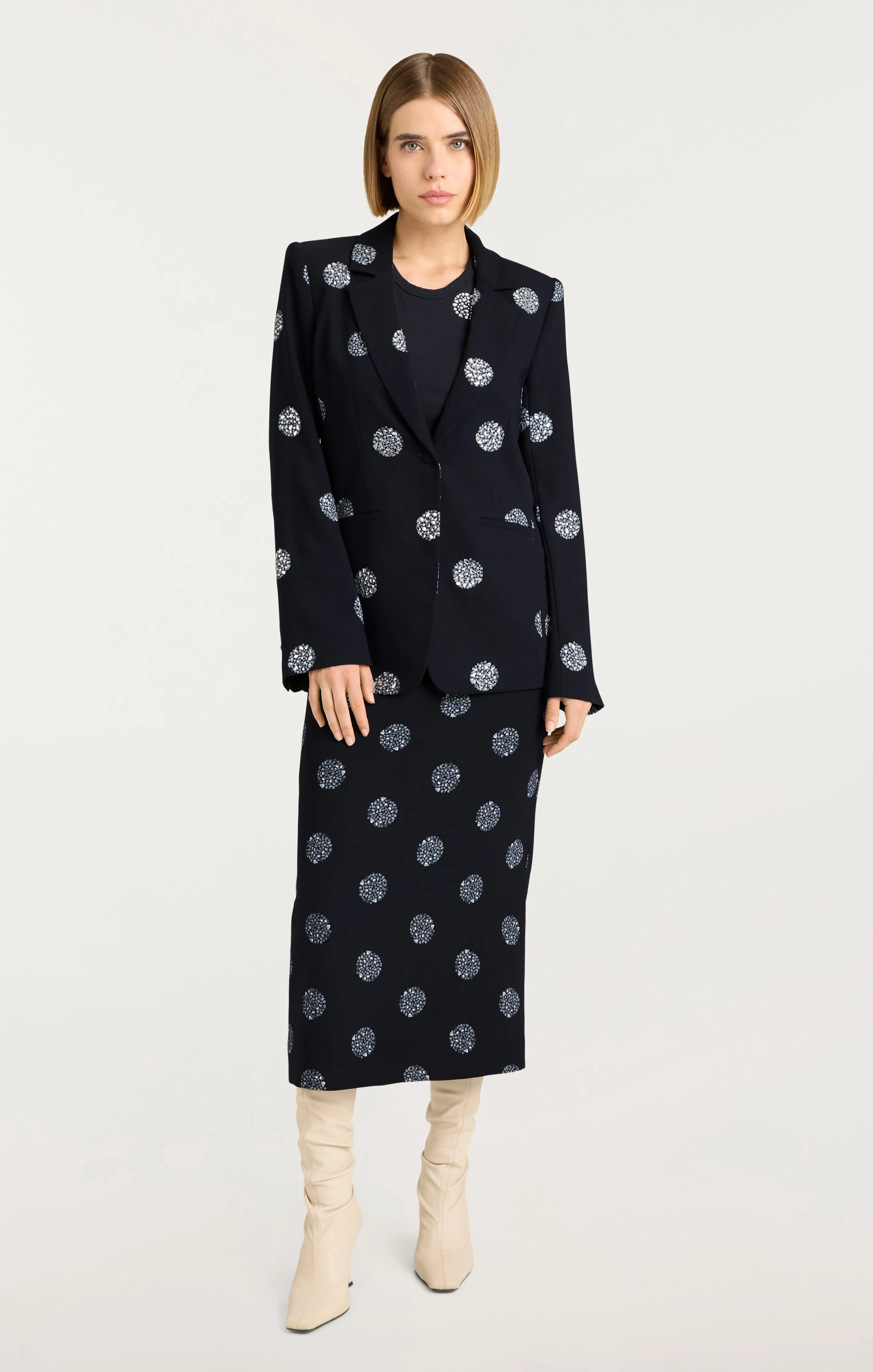 Crystal Dot Karlie Blazer sold by cinq a sept product image thumbnail 2