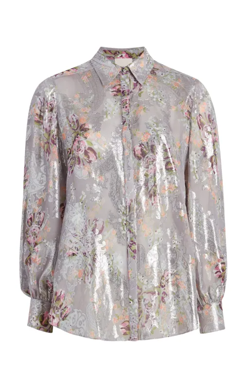 Claudette Floral Kandice Top sold by cinq a sept