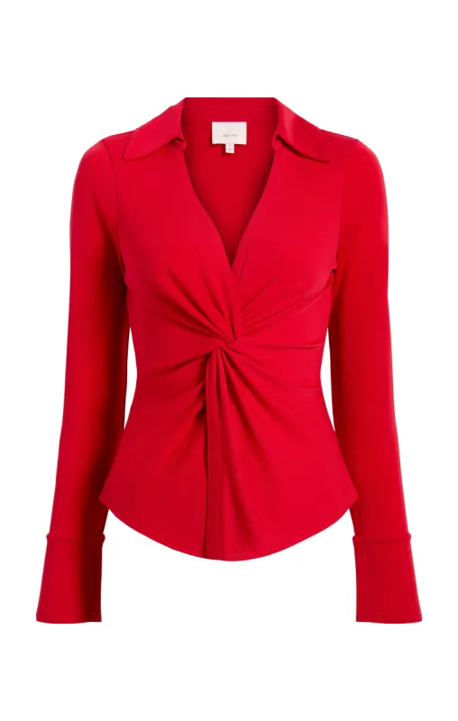 Matte Jersey Mckenna Top sold by cinq a sept