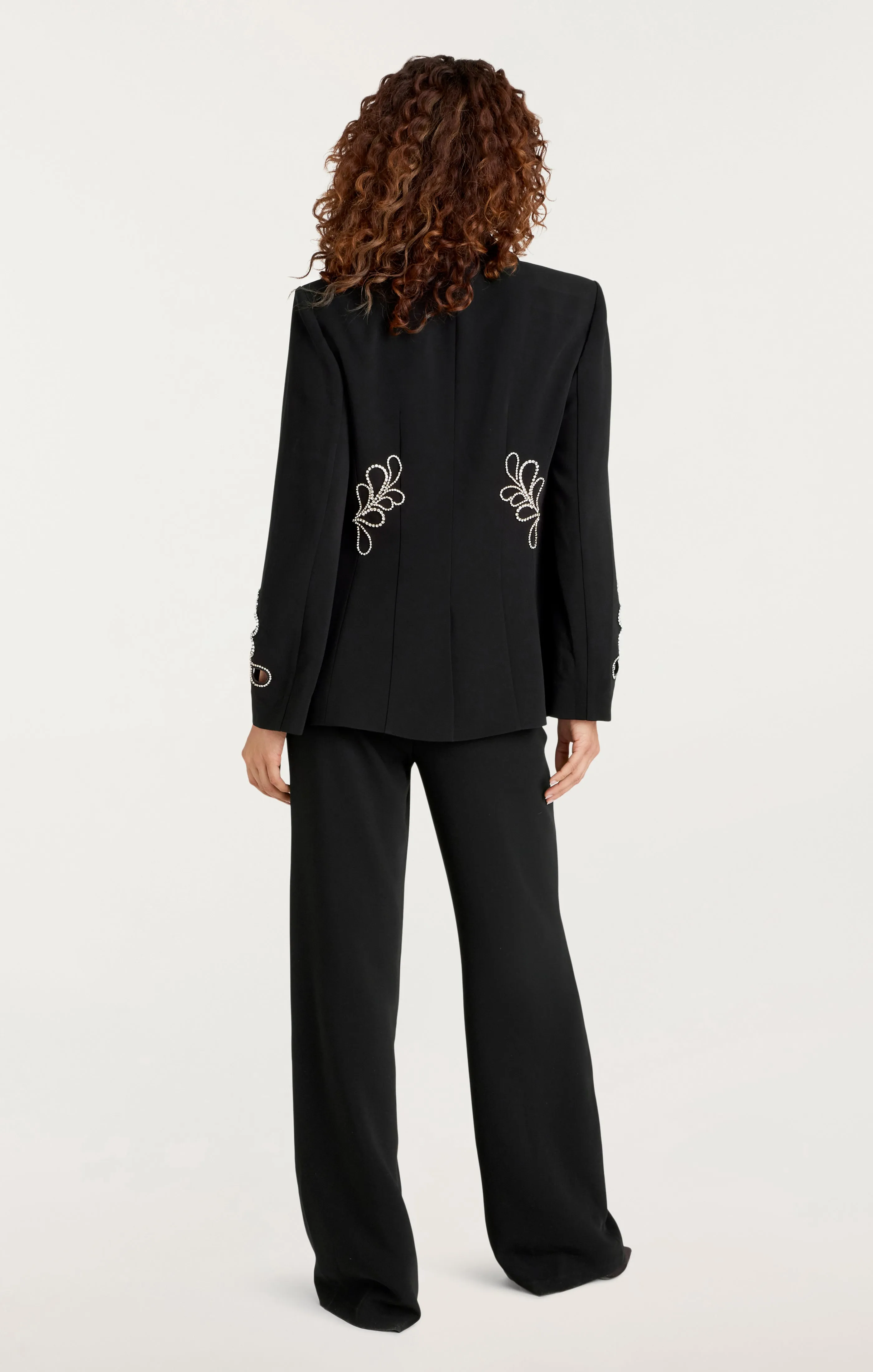 Rhinestone Paisley Cheyenne Blazer sold by cinq a sept product image thumbnail 4