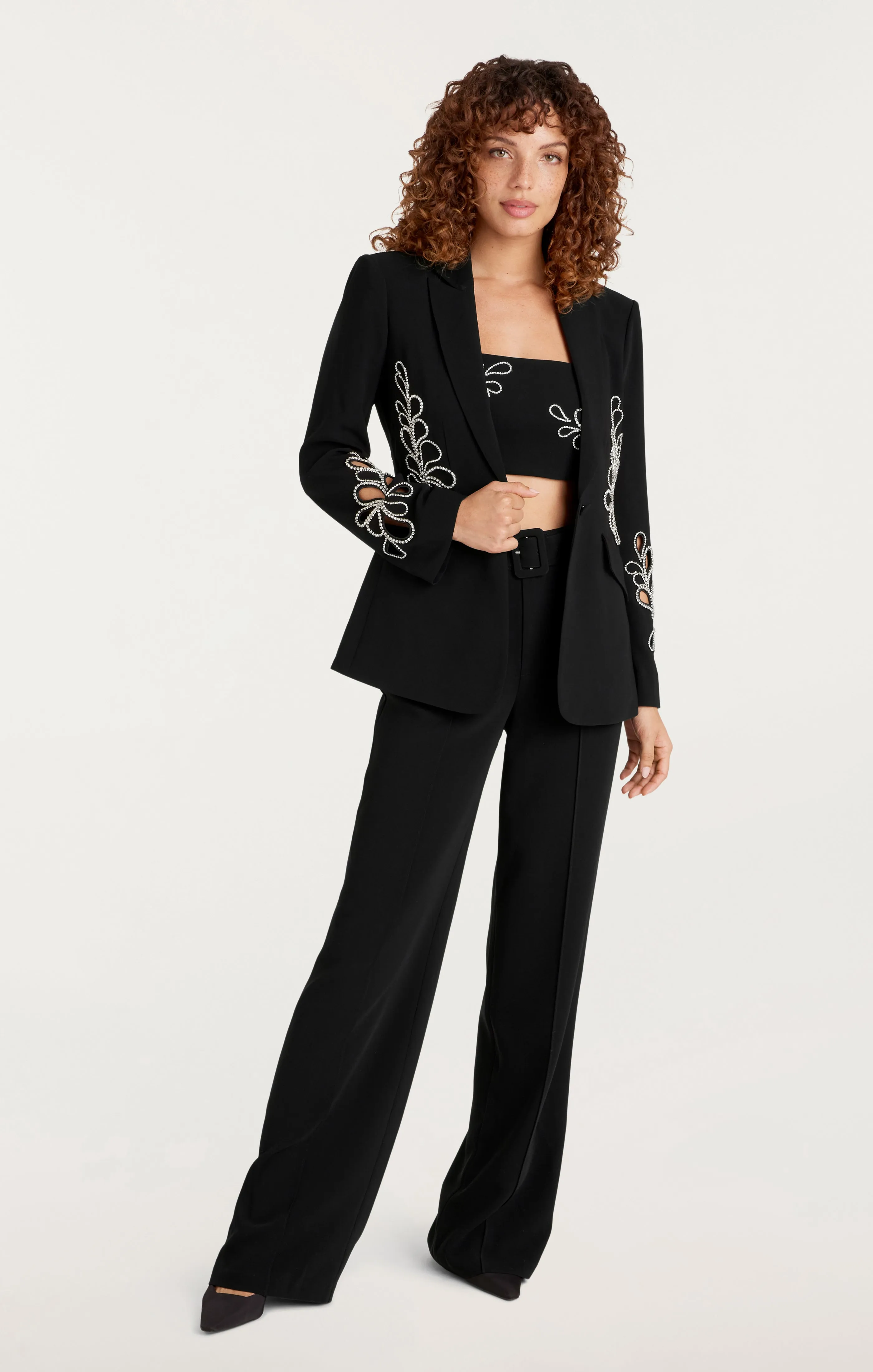 Rhinestone Paisley Cheyenne Blazer sold by cinq a sept product image thumbnail 3
