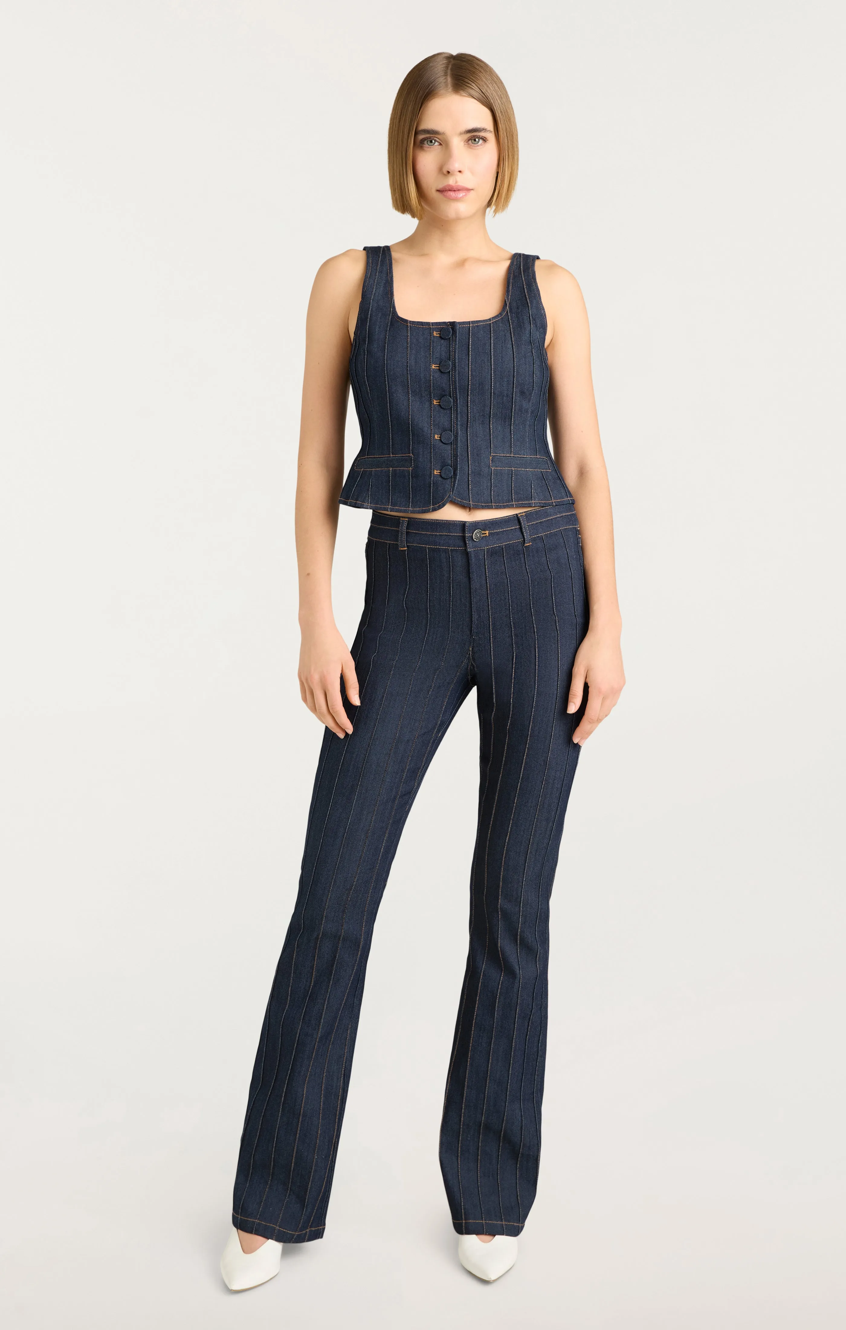 Denim Rowena Top sold by cinq a sept product image thumbnail 2