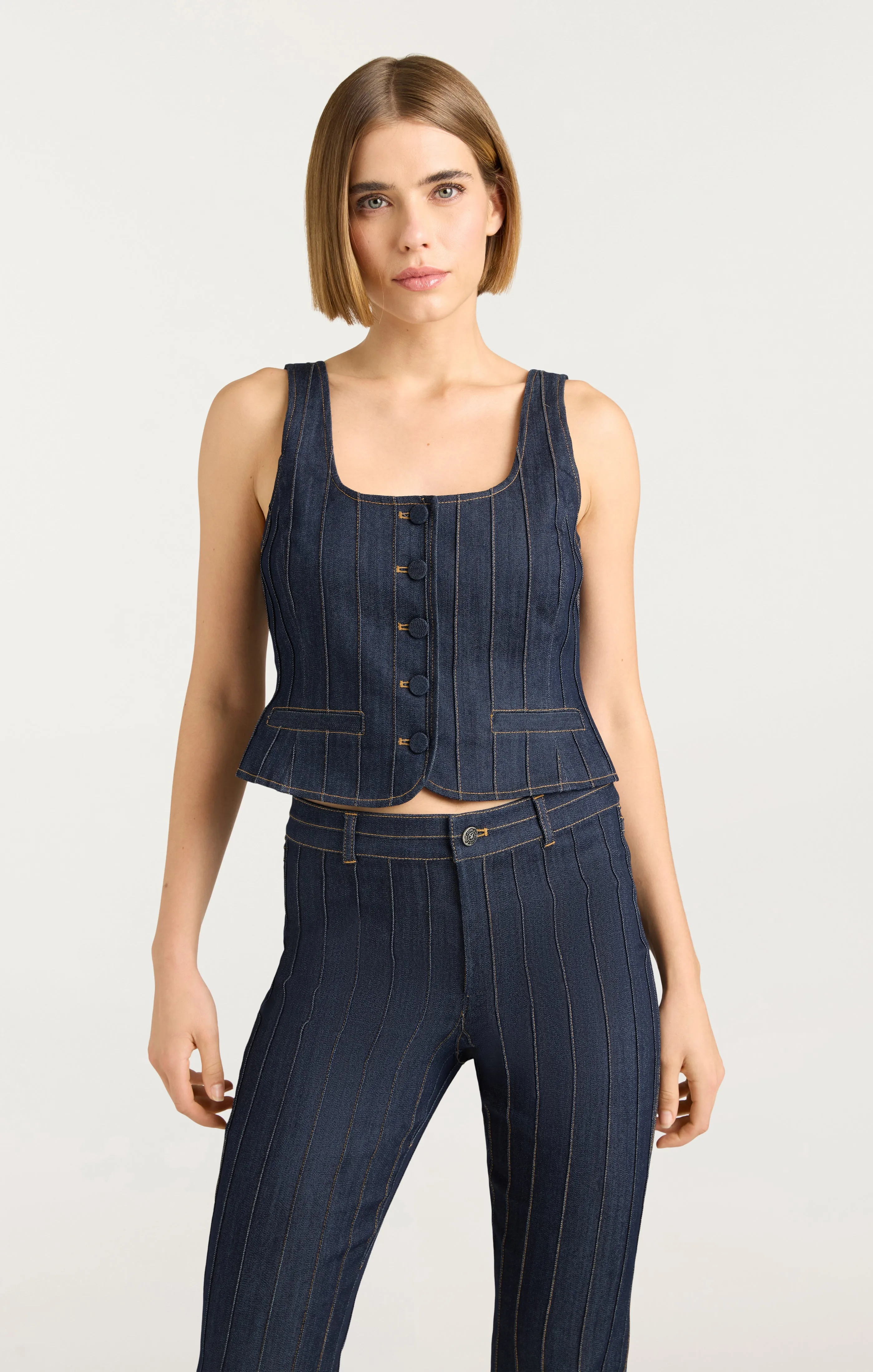 Denim Rowena Top sold by cinq a sept product image thumbnail 3