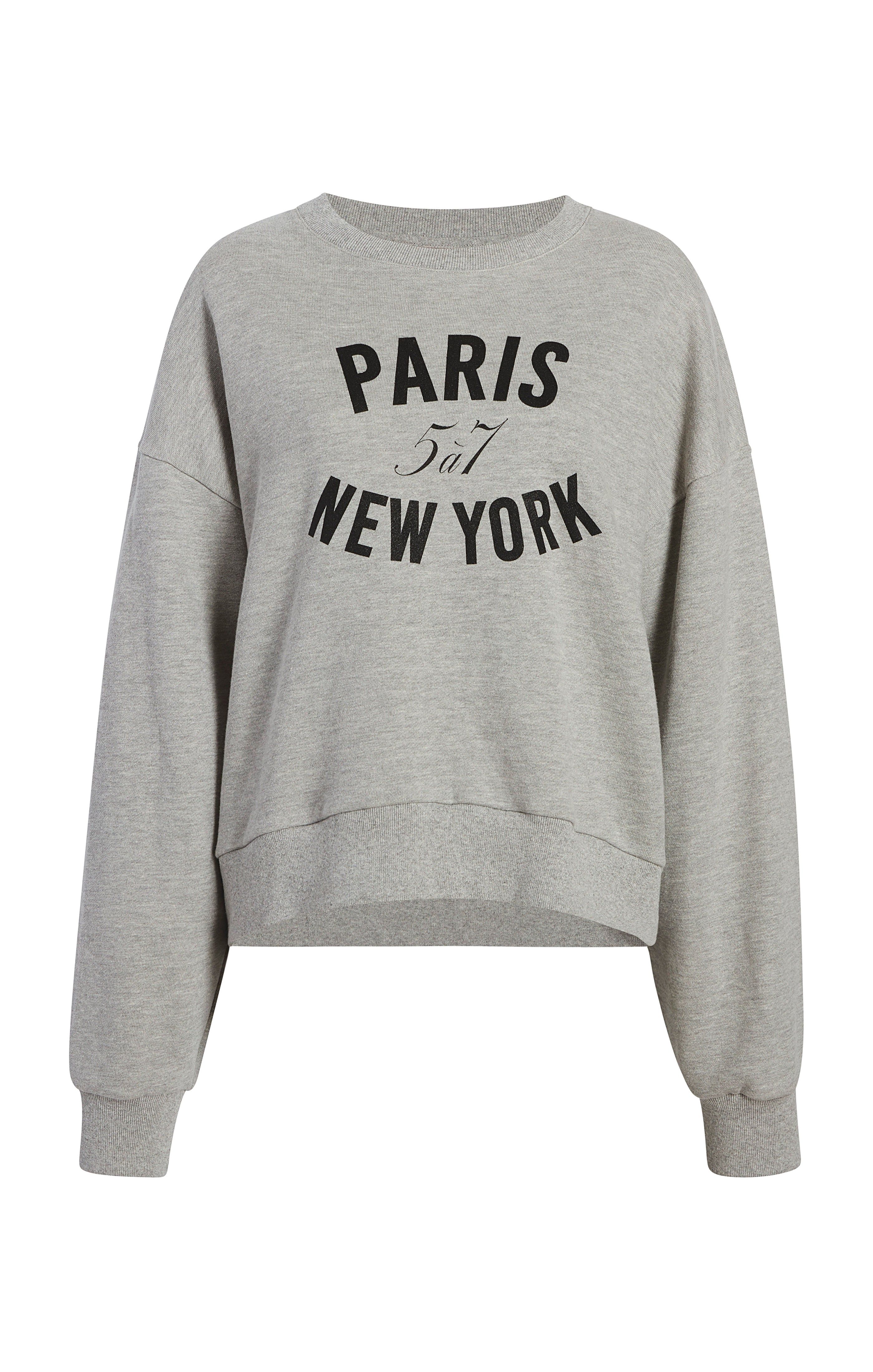 Paris New York Brandy Pullover sold by cinq a sept