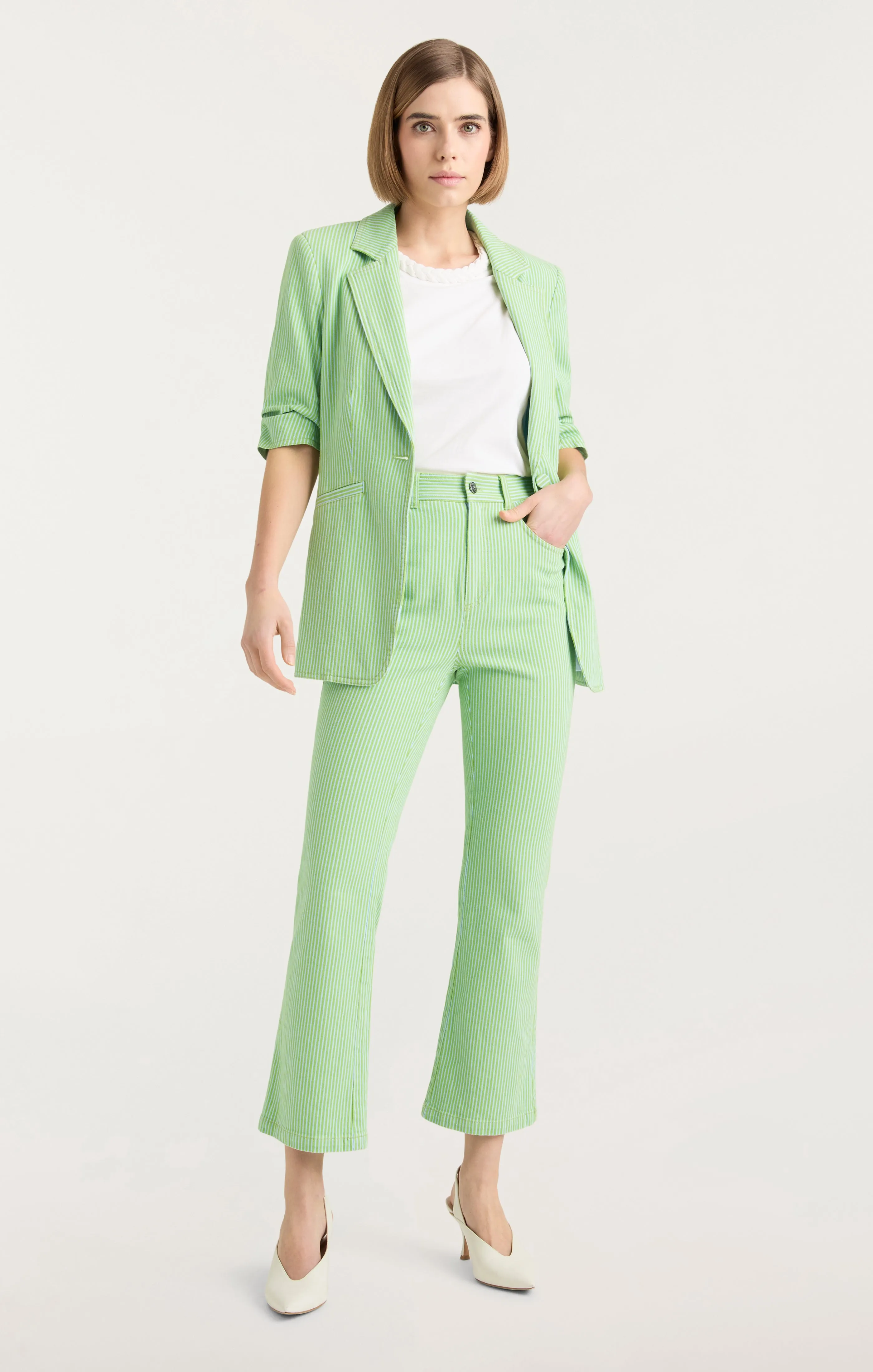 Short Sleeve Khloe Blazer sold by cinq a sept product image thumbnail 3