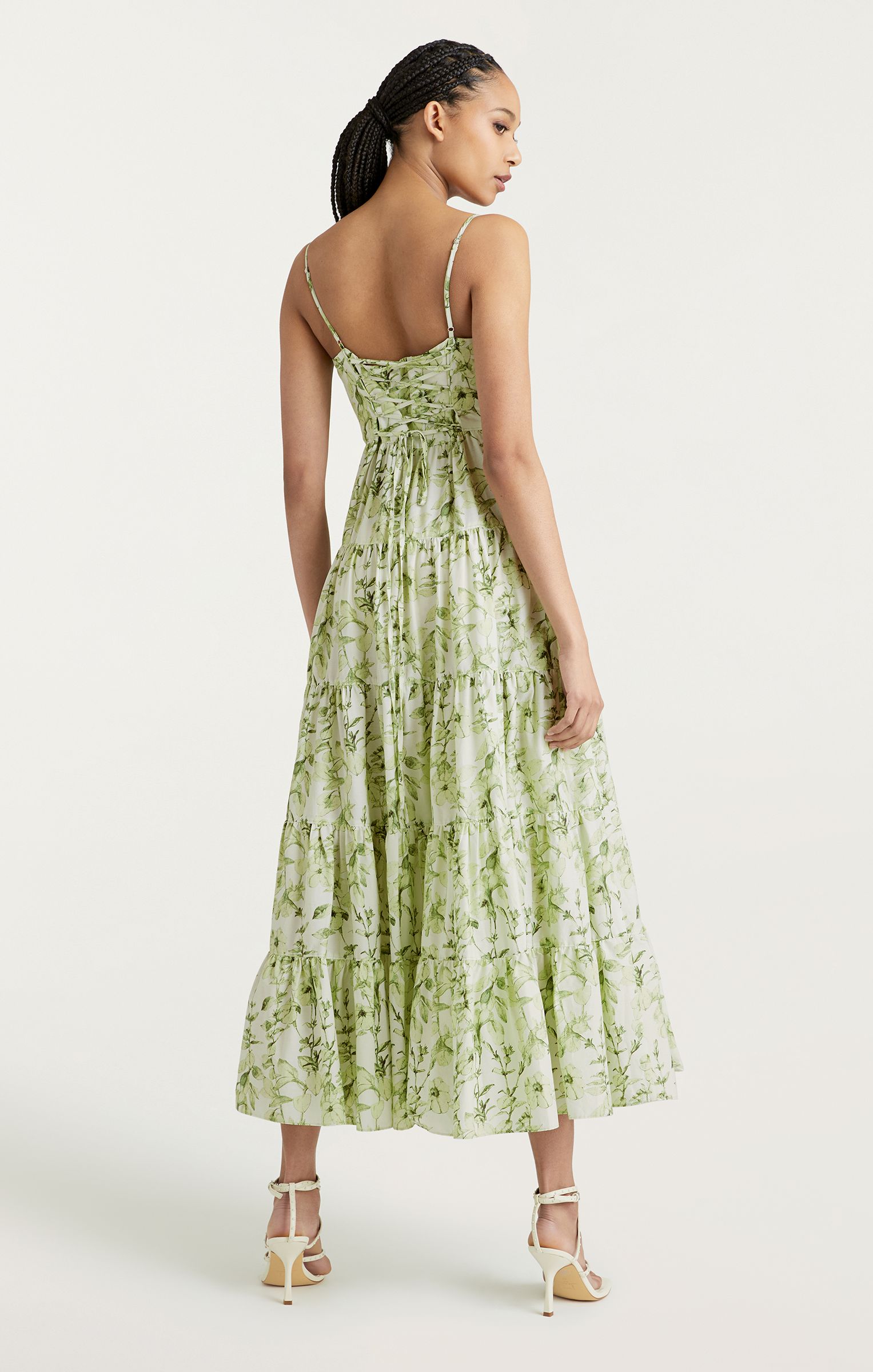 Monochromatic Floral Gavin Dress sold by cinq a sept product image thumbnail 3