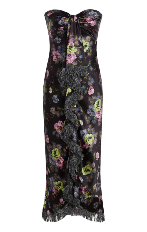 Midnight Bloom Elise Dress sold by cinq a sept
