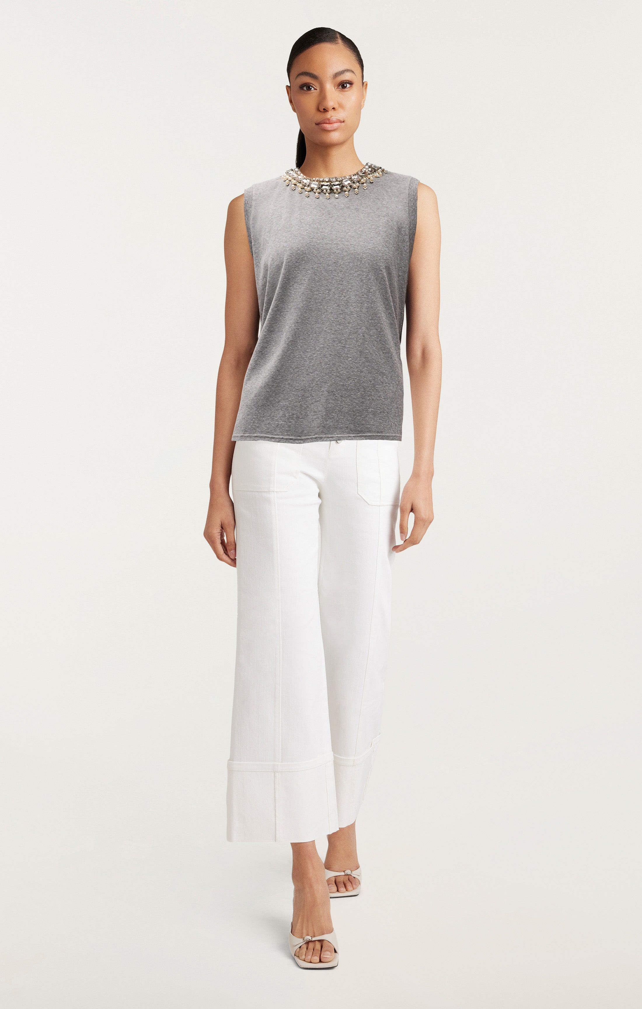 Pearl Necklace Brielle Tee sold by cinq a sept product image thumbnail 3