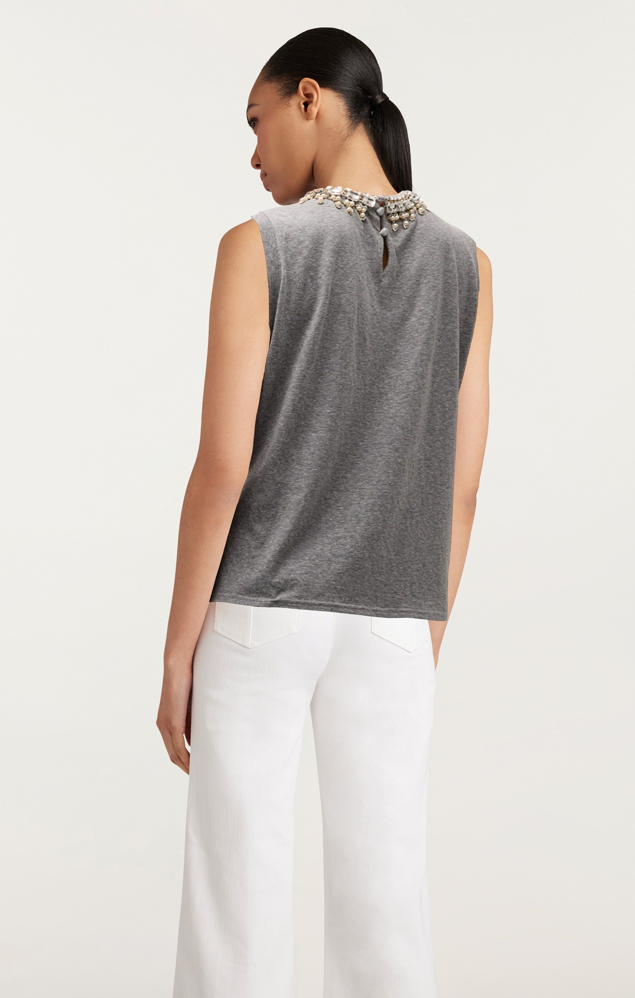 Pearl Necklace Brielle Tee sold by cinq a sept product image thumbnail 4