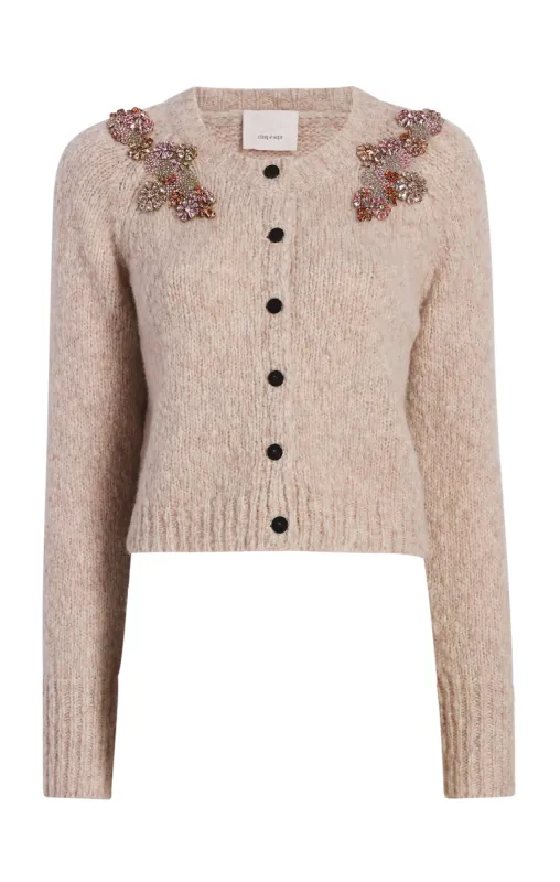 Diamond Daisies Millie Cardigan sold by cinq a sept