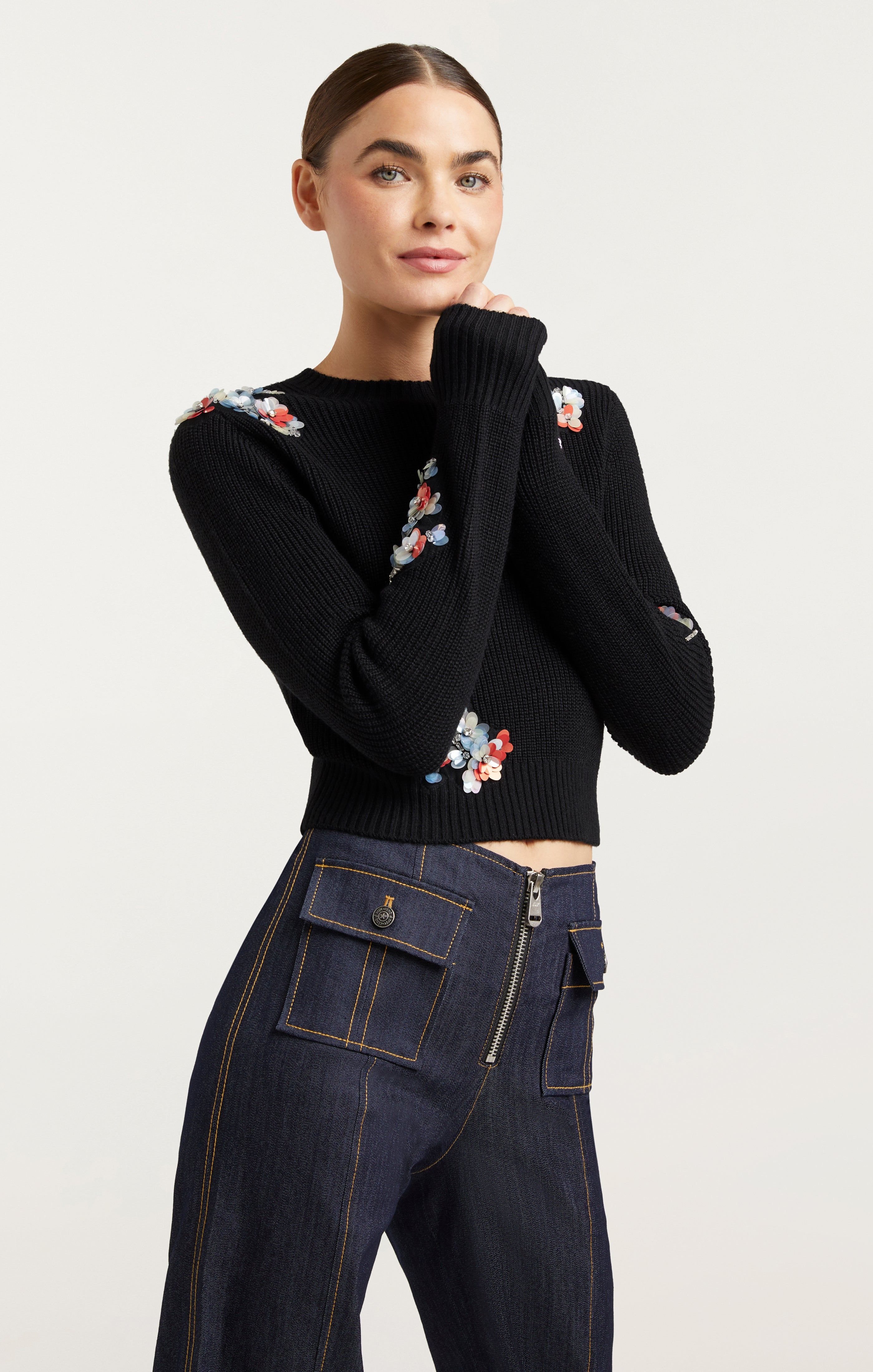Evie Crewneck sold by cinq a sept product image thumbnail 2