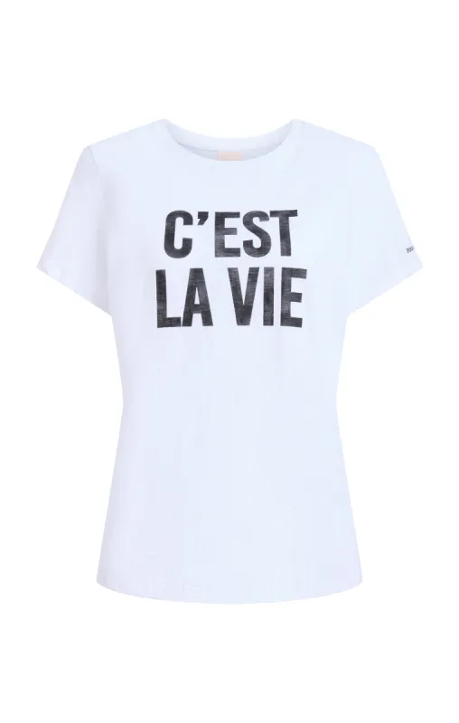 C'est La Vie Tee sold by cinq a sept
