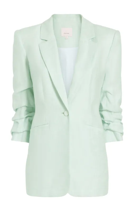 Linen Kylie Blazer sold by cinq a sept