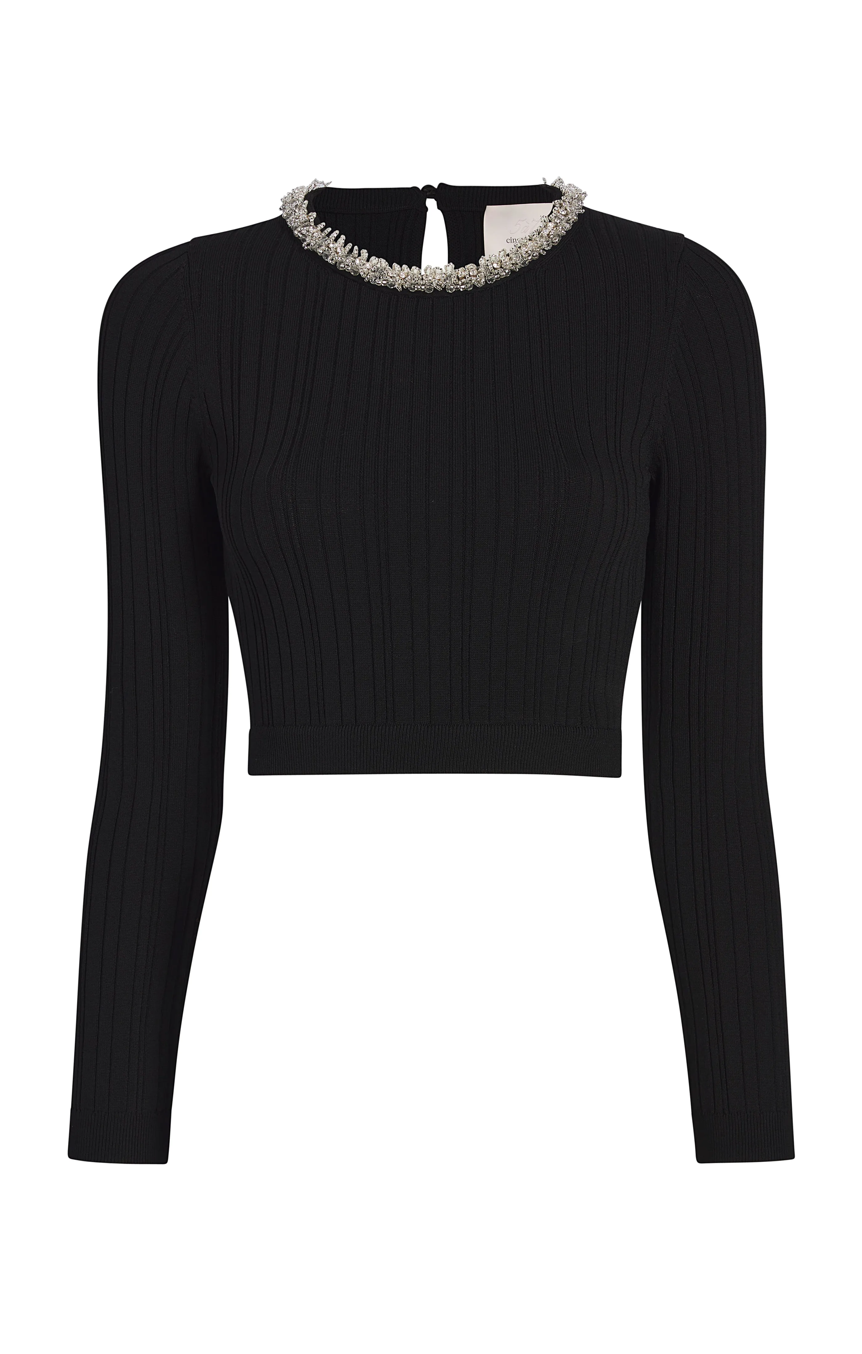 Chunky Bead Faith Knit Top sold by cinq a sept