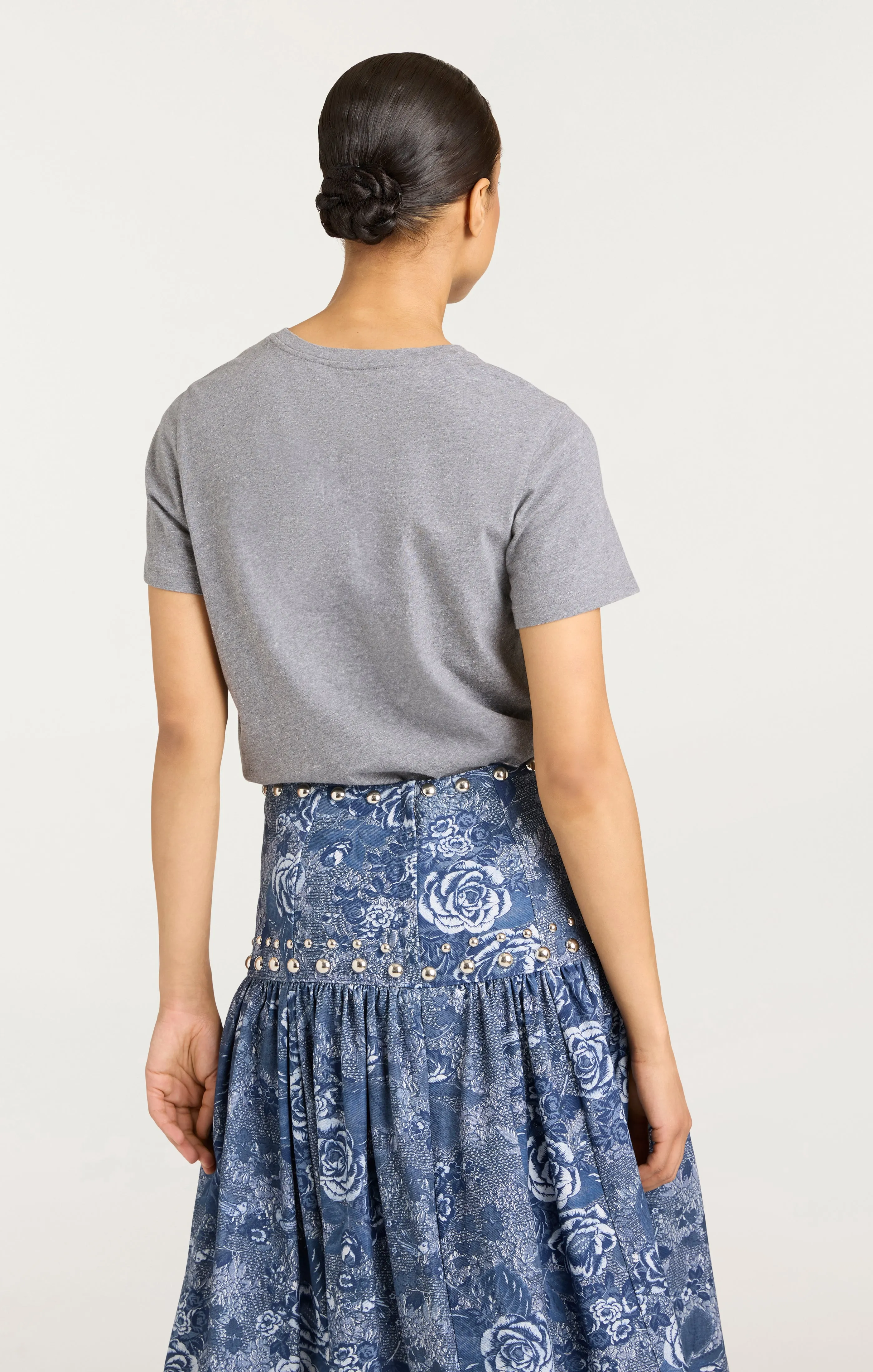 Patched Denim Paris Tee sold by cinq a sept product image thumbnail 4