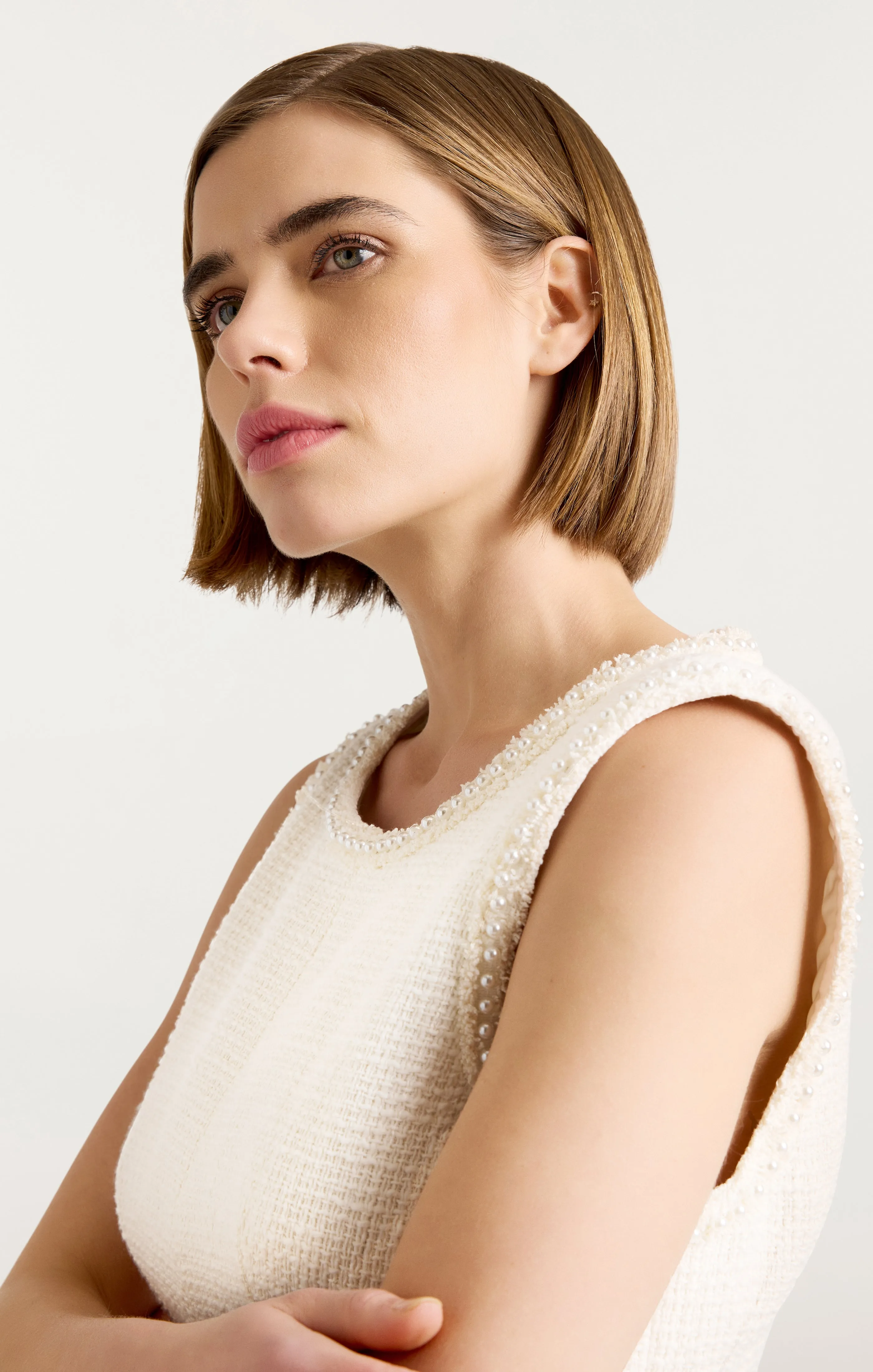 Pearl Sleeveless Nova Dress sold by cinq a sept product image thumbnail 5