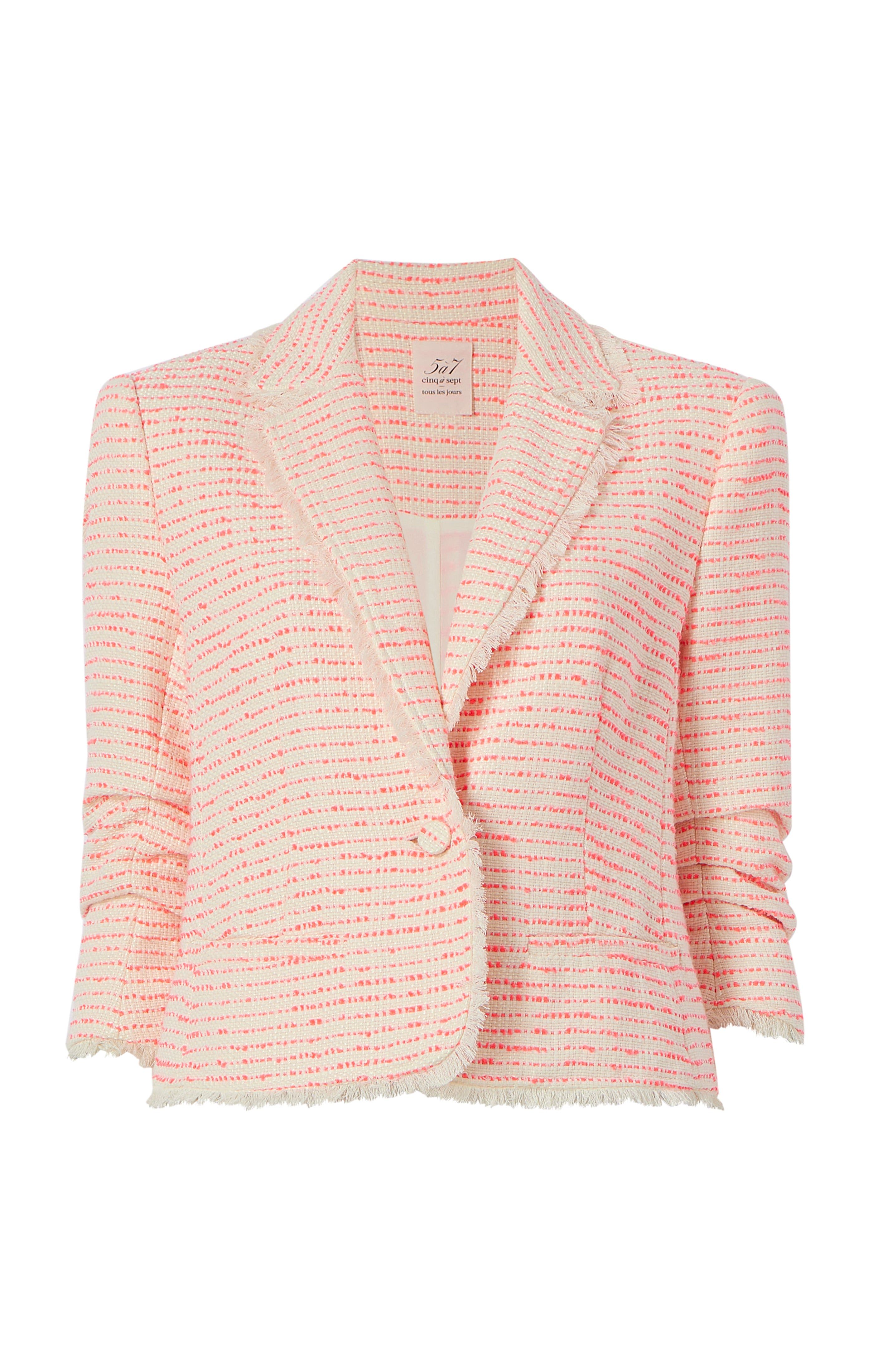 Tweed Petite Khloe Blazer sold by cinq a sept