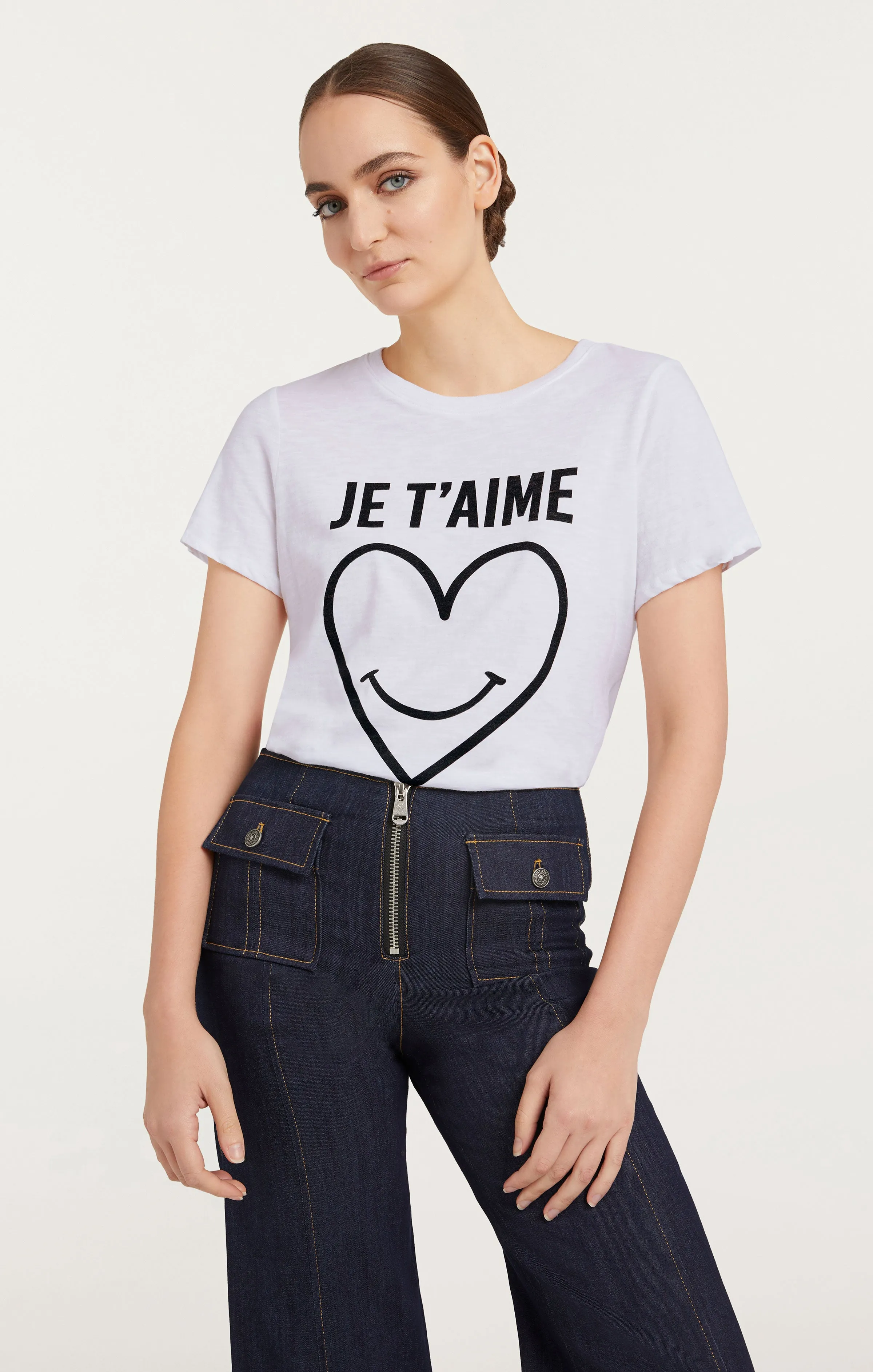 Smiling Heart Tee sold by cinq a sept product image thumbnail 3