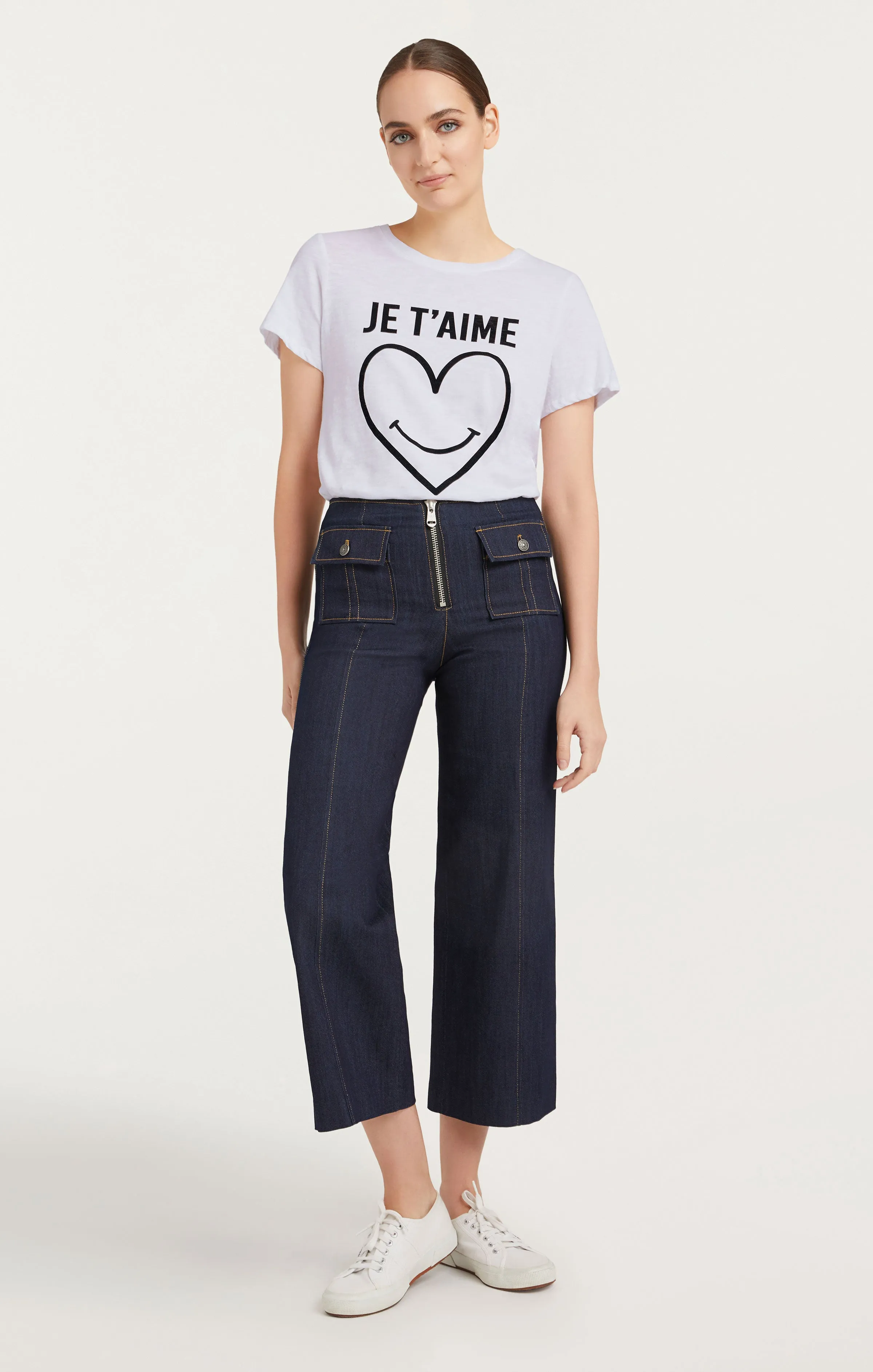 Smiling Heart Tee sold by cinq a sept product image thumbnail 2