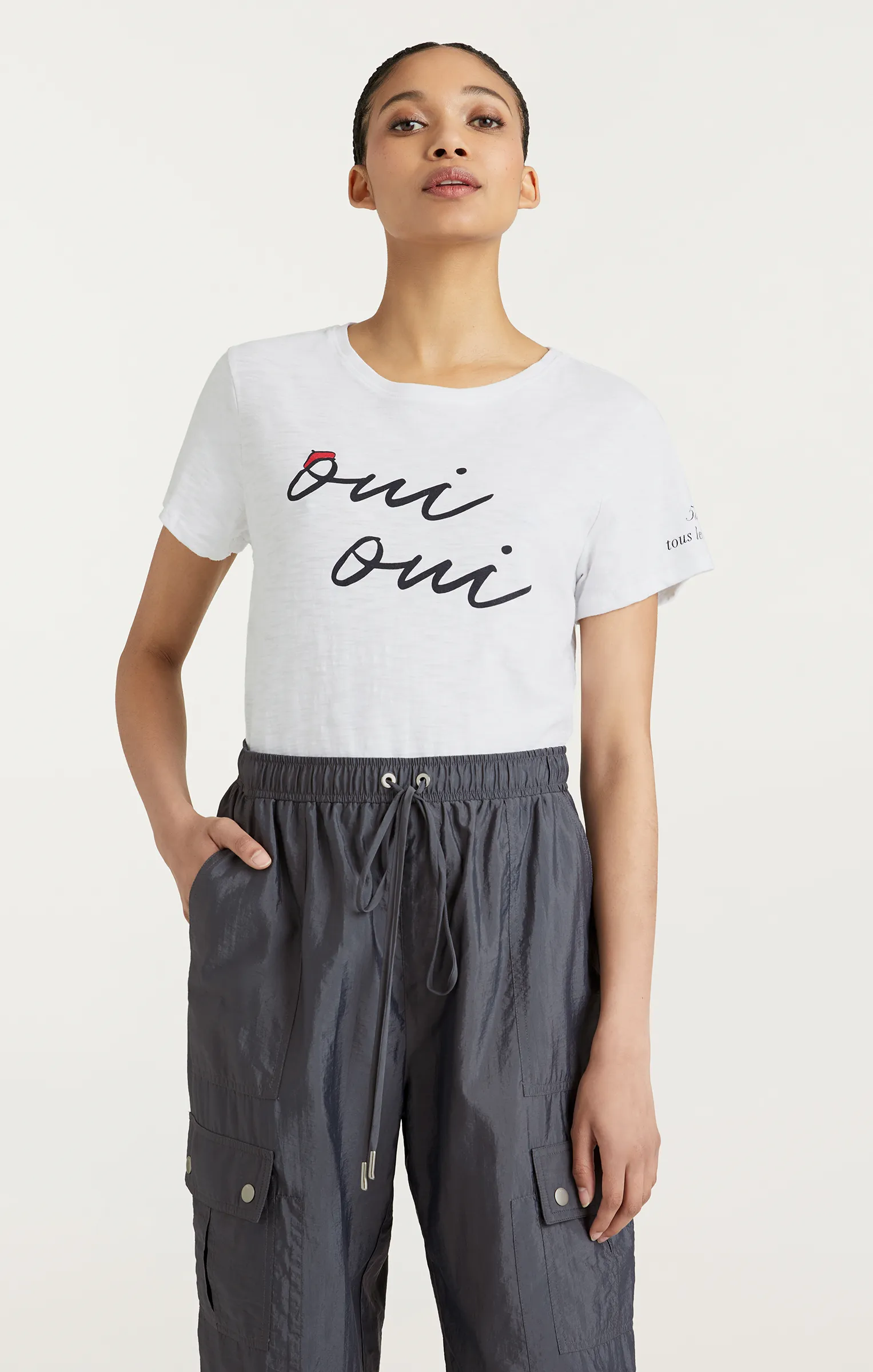 Shrunken Oui Oui Tee sold by cinq a sept product image thumbnail 2