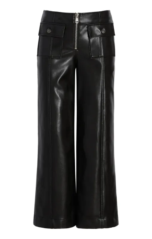 Vegan Leather Azure Pant sold by cinq a sept