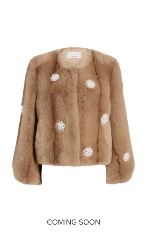 Faux Mink Benson Coat made by cinq a sept