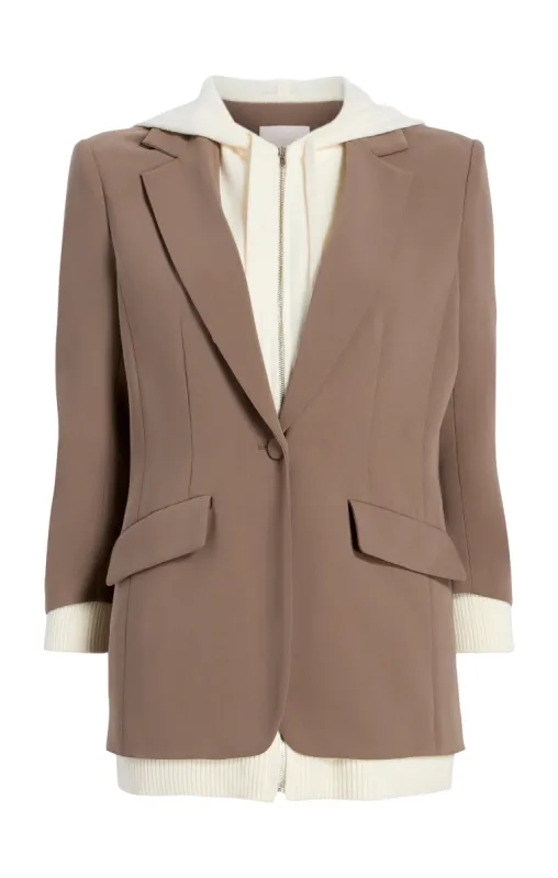 Sweater Knit Khloe Blazer sold by cinq a sept