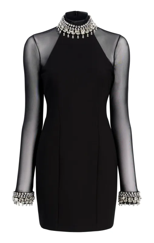 Pearl Trim Loretta Dress sold by cinq a sept