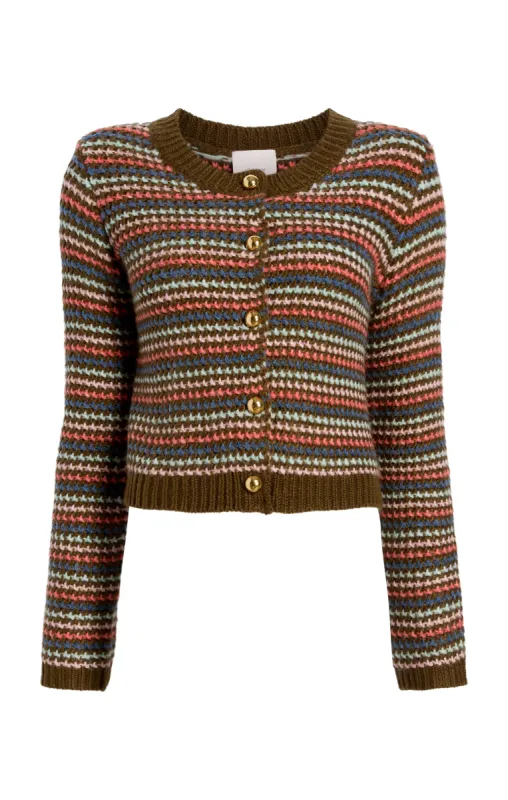 Striped Romina Cardigan sold by cinq a sept