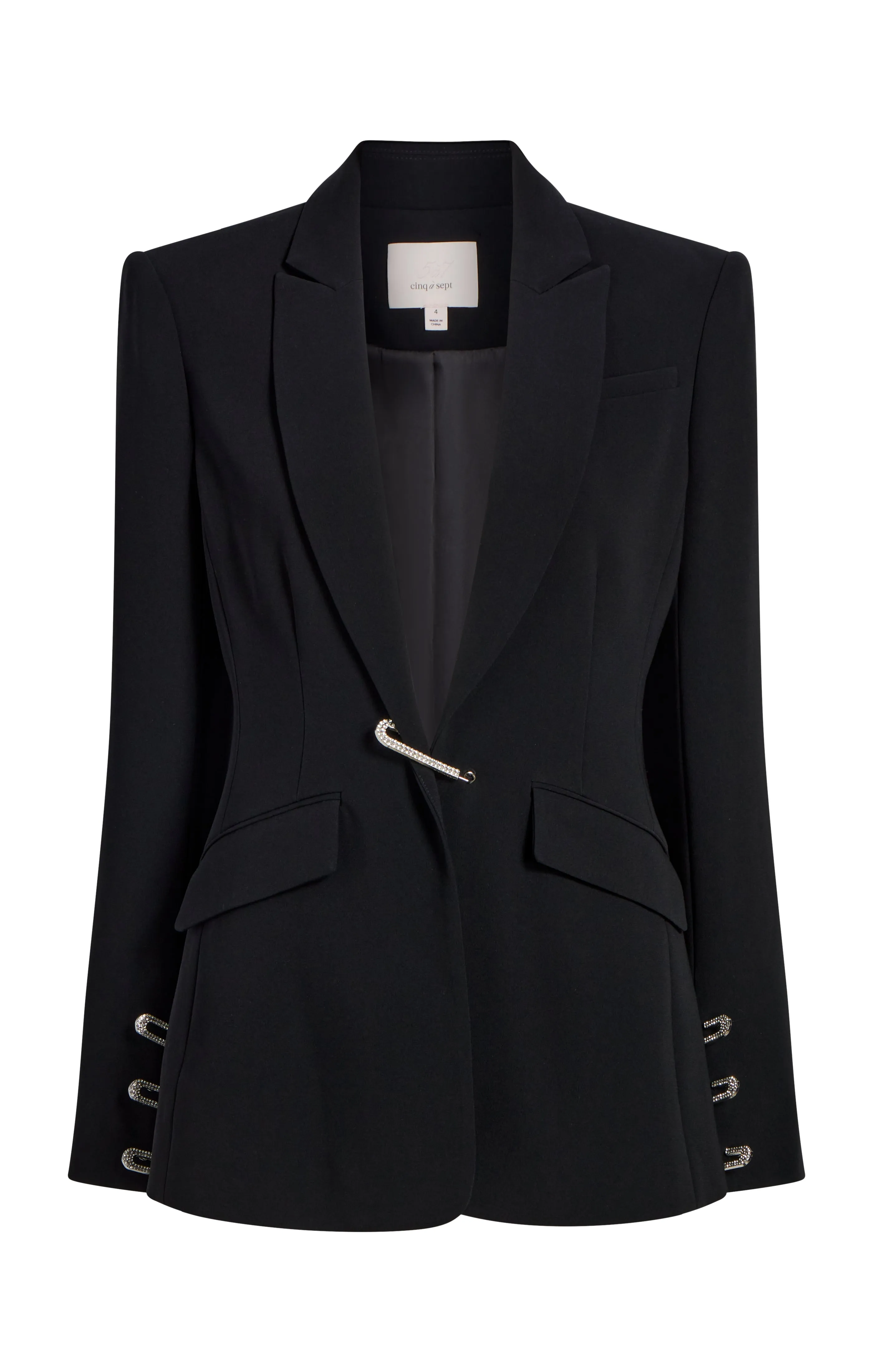 Rhinestone Pin Cheyenne Blazer sold by cinq a sept