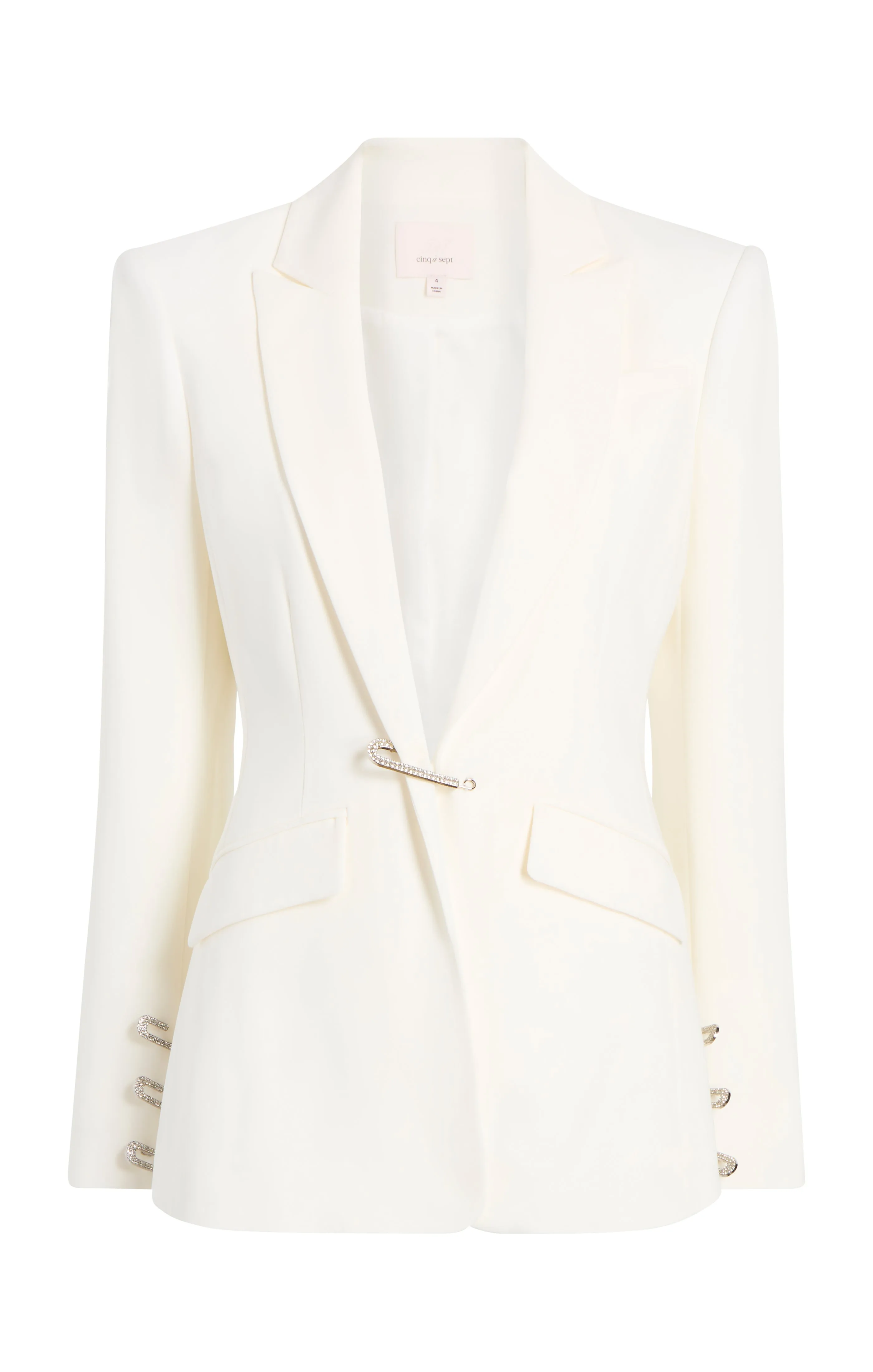 Rhinestone Pin Cheyenne Blazer sold by cinq a sept