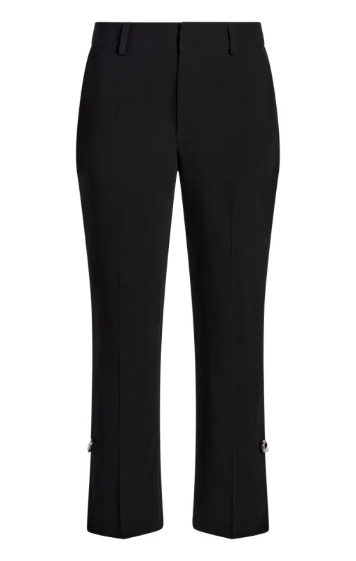 Rhinestone Pin Cropped Kerry Pant sold by cinq a sept