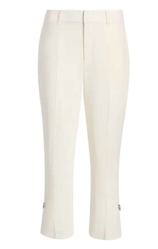 Rhinestone Pin Cropped Kerry Pant sold by cinq a sept