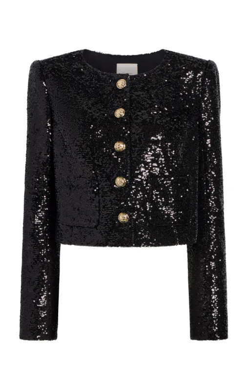 Sequin Randi Jacket sold by cinq a sept